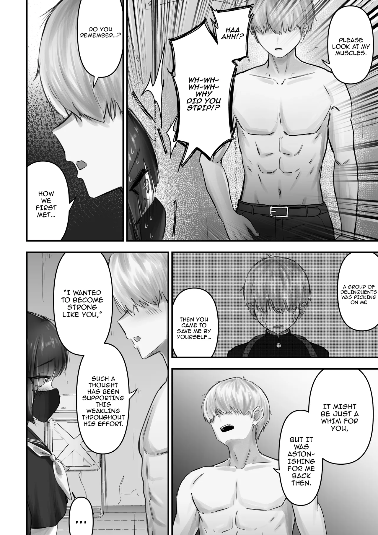 [Fuwatani] Pashiri-kun no Koto ga Suki na Furyou-chan no Hanashi / A Story About A Delinquent Girl Who Likes Her Gofer [English] {Doujins.com} 画像番号 11