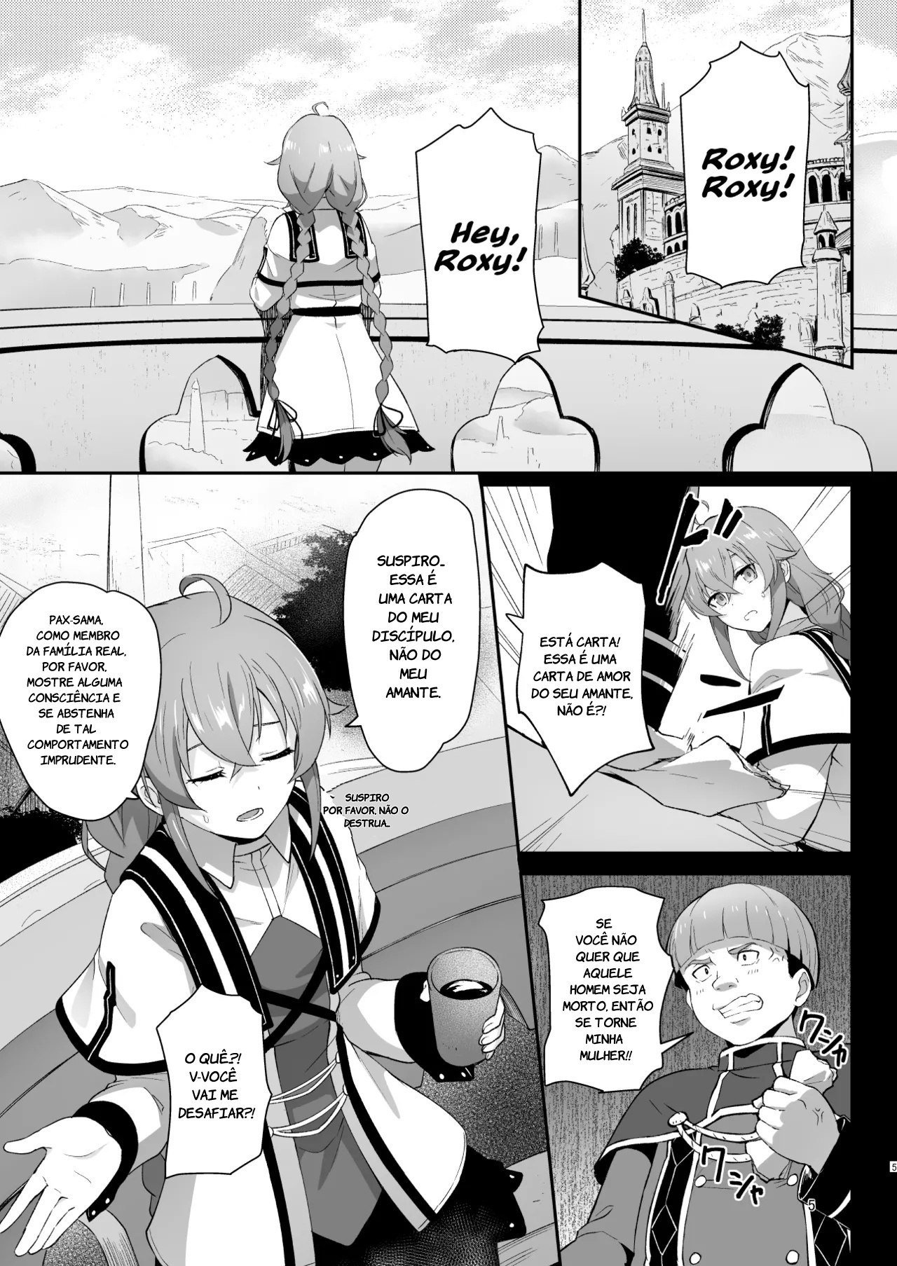 (C105) [chested (Tokupyon)] BAD END HEAVEN 5 (Mushoku Tensei ~Isekai Ittara Honki Dasu~) [Portuguese-BR] [Cipher-May] imagen número 4