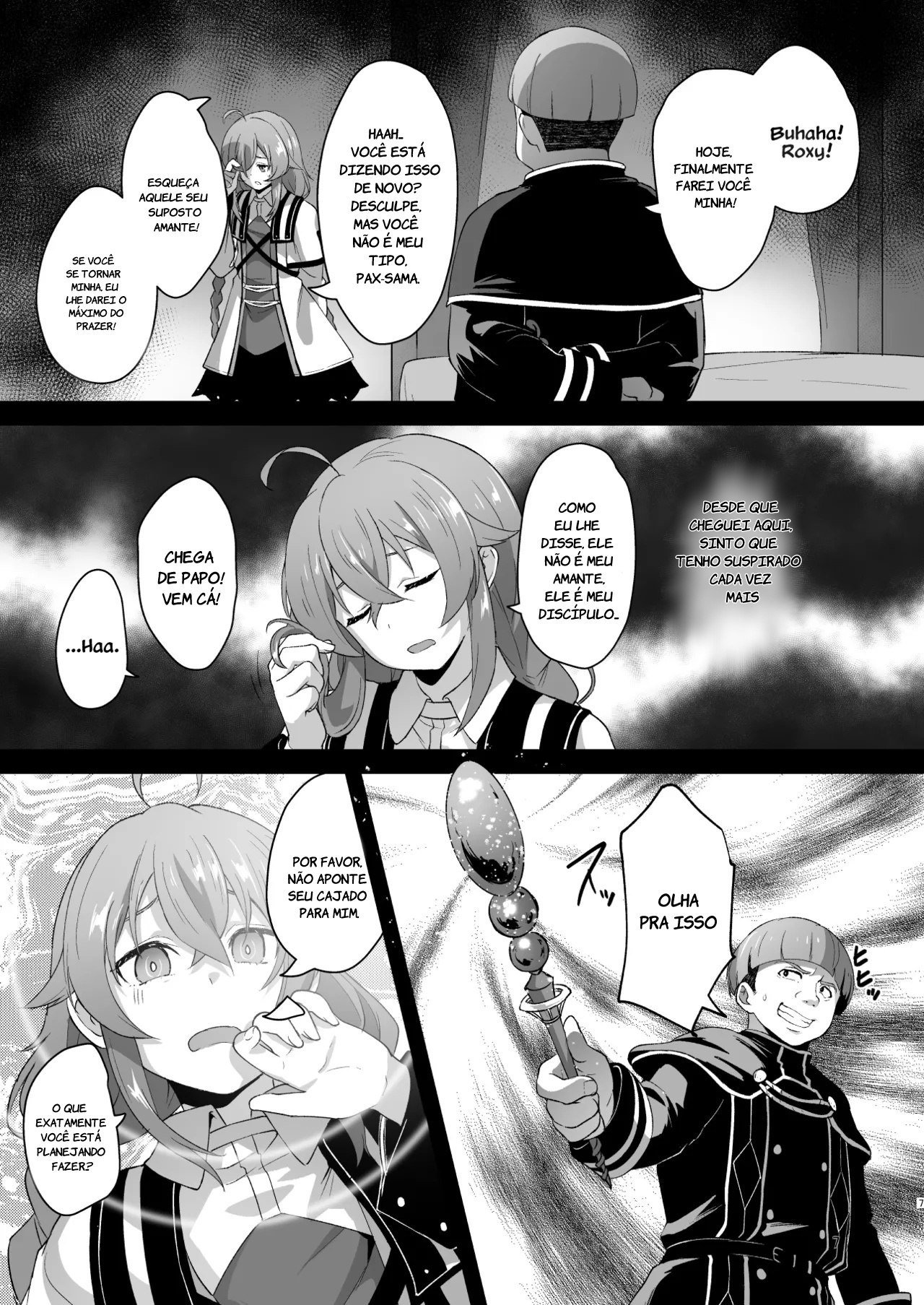 (C105) [chested (Tokupyon)] BAD END HEAVEN 5 (Mushoku Tensei ~Isekai Ittara Honki Dasu~) [Portuguese-BR] [Cipher-May] imagen número 6