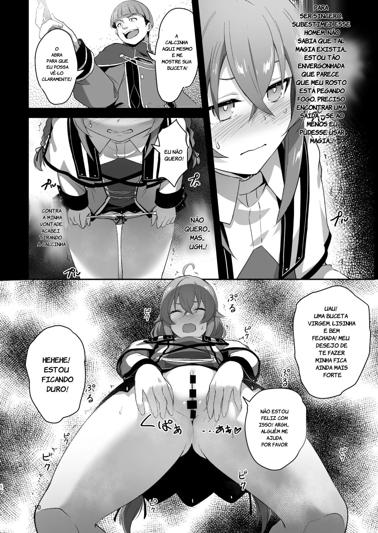 (C105) [chested (Tokupyon)] BAD END HEAVEN 5 (Mushoku Tensei ~Isekai Ittara Honki Dasu~) [Portuguese-BR] [Cipher-May] imagen número 9