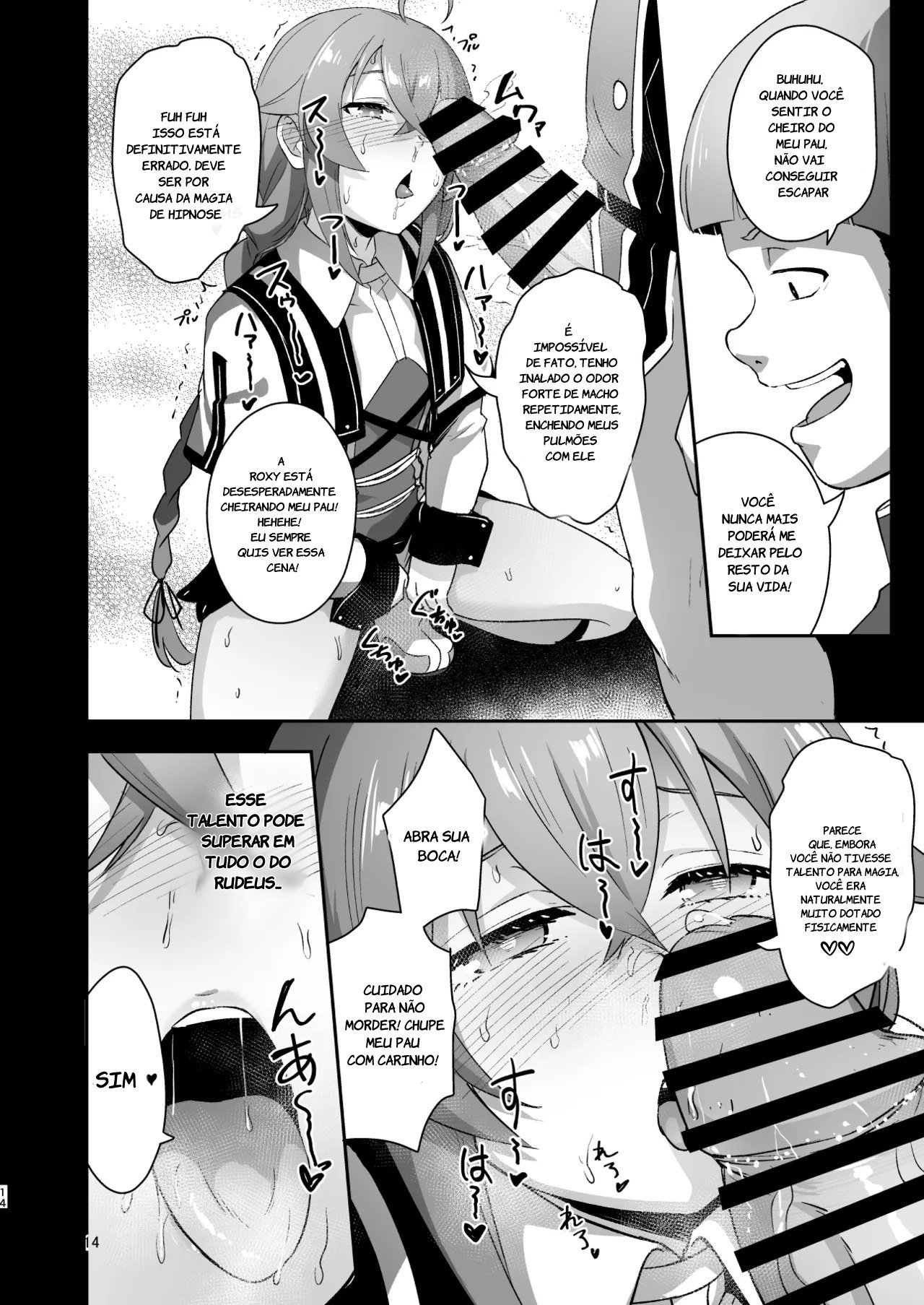 (C105) [chested (Tokupyon)] BAD END HEAVEN 5 (Mushoku Tensei ~Isekai Ittara Honki Dasu~) [Portuguese-BR] [Cipher-May] imagen número 13