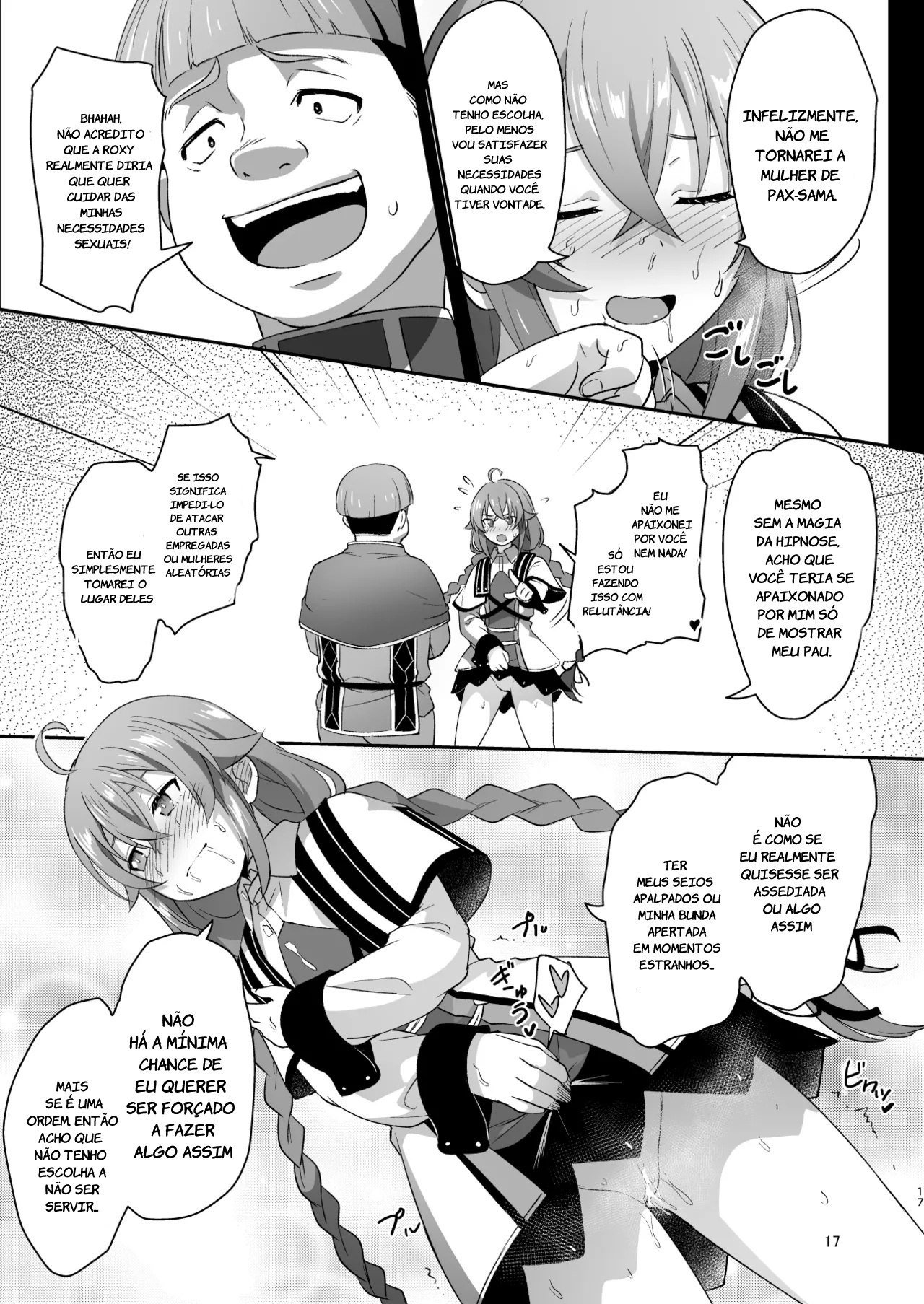 (C105) [chested (Tokupyon)] BAD END HEAVEN 5 (Mushoku Tensei ~Isekai Ittara Honki Dasu~) [Portuguese-BR] [Cipher-May] imagen número 16