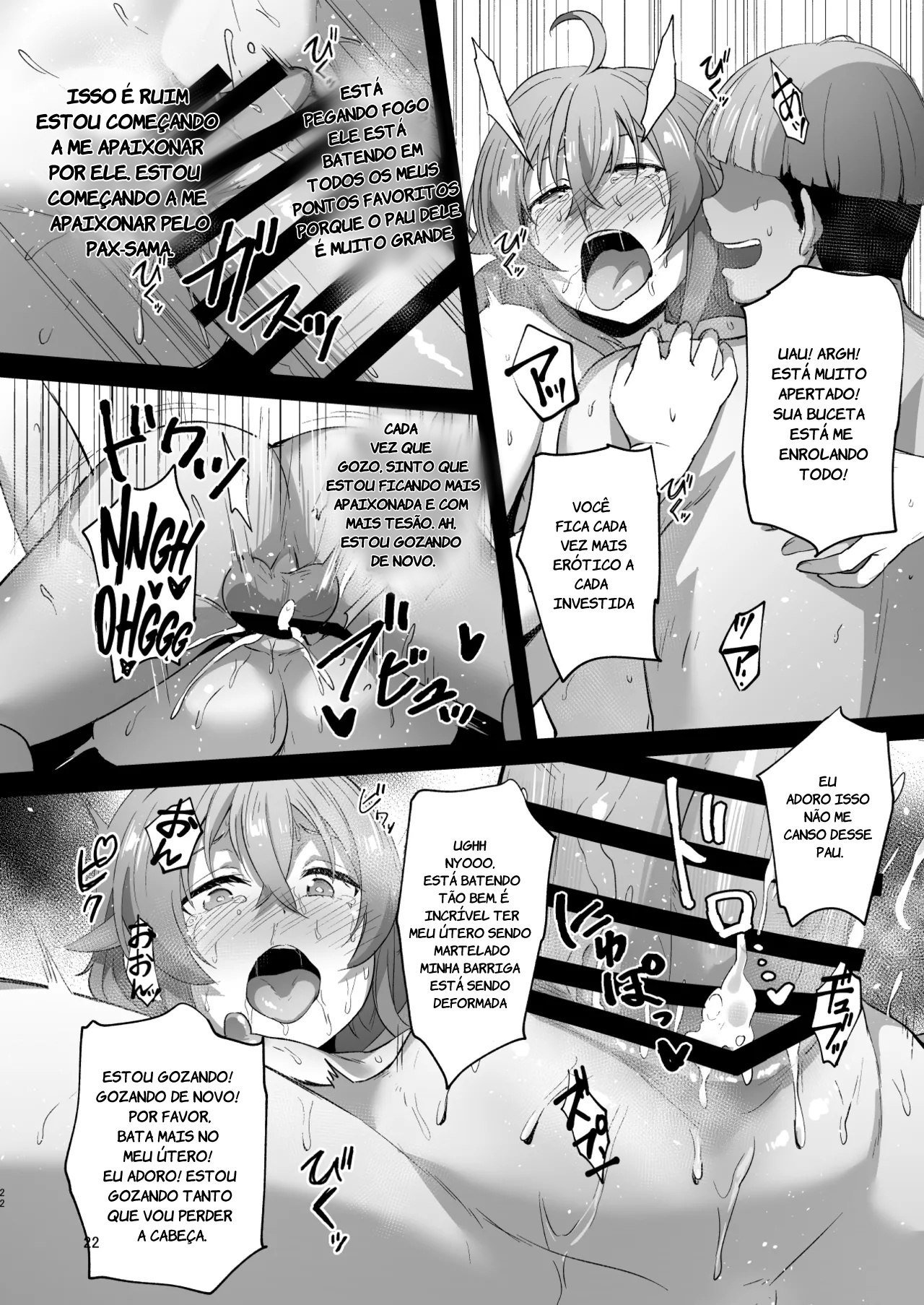 (C105) [chested (Tokupyon)] BAD END HEAVEN 5 (Mushoku Tensei ~Isekai Ittara Honki Dasu~) [Portuguese-BR] [Cipher-May] imagen número 21