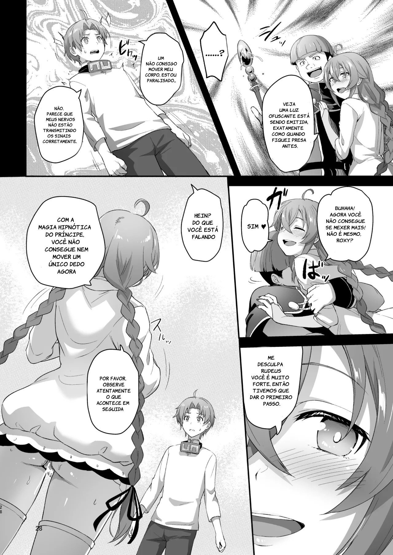 (C105) [chested (Tokupyon)] BAD END HEAVEN 5 (Mushoku Tensei ~Isekai Ittara Honki Dasu~) [Portuguese-BR] [Cipher-May] imagen número 27