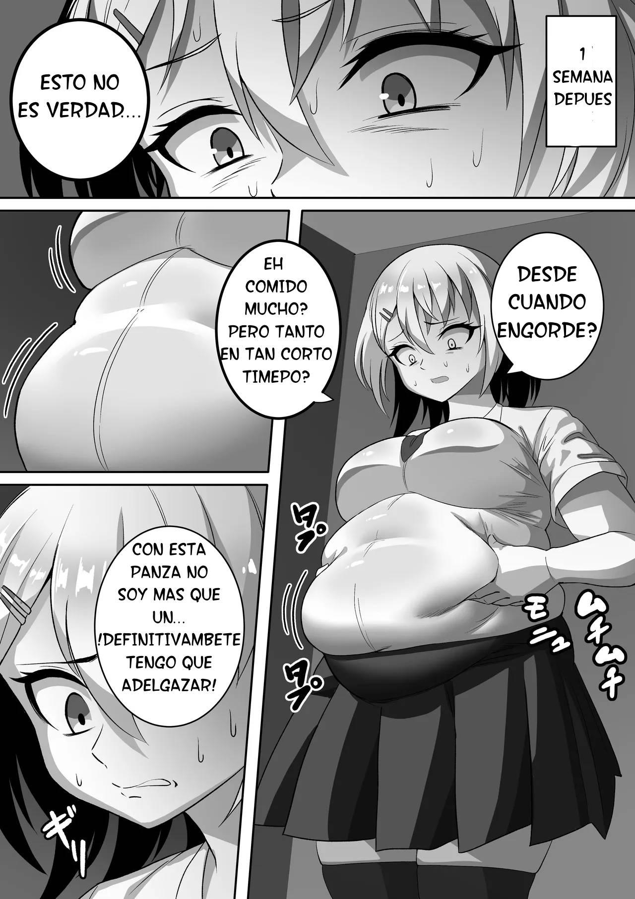 [Kaiga] Bullies SSBBW weight gain [spanish] numero di immagine  3