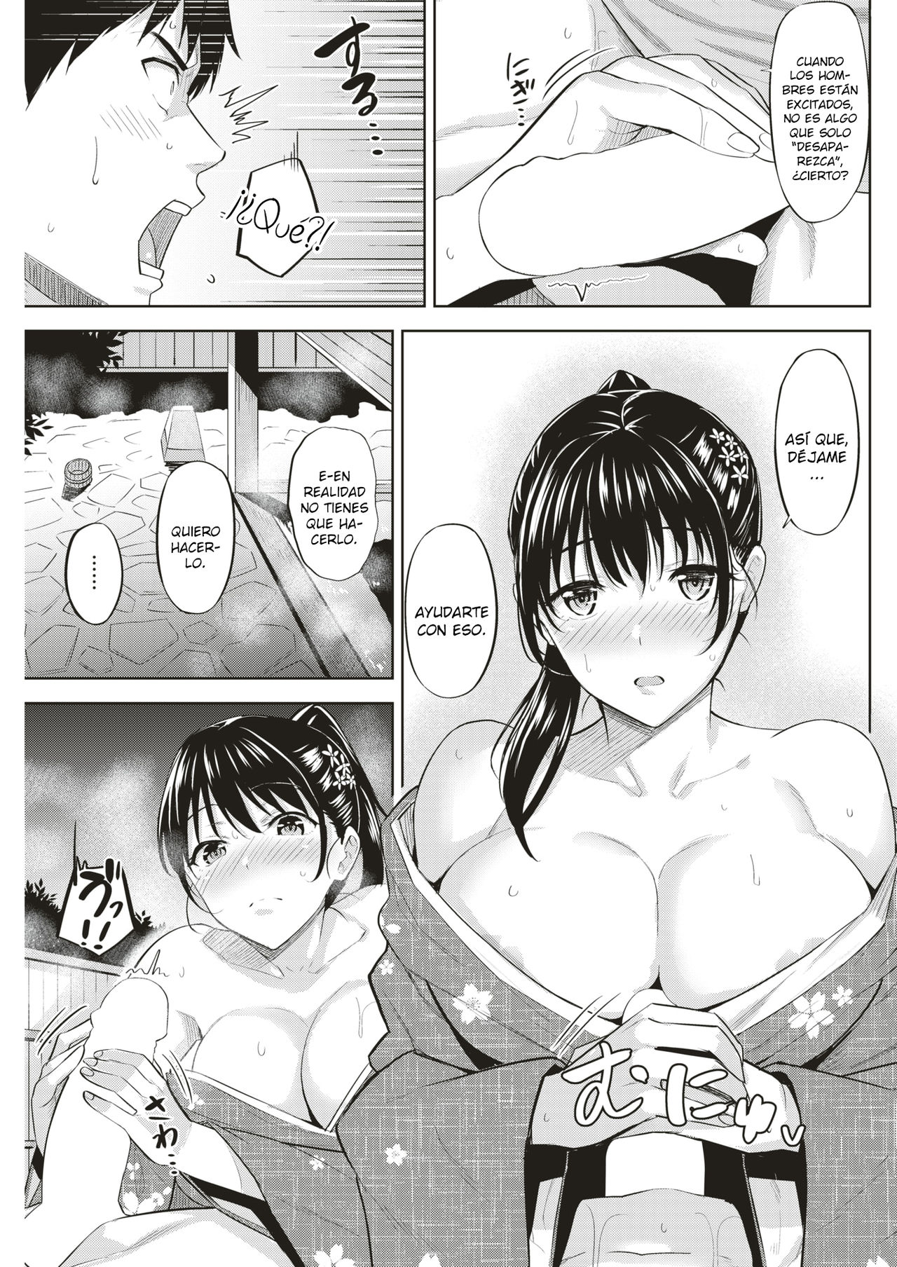 [Hazuki Yuuto] Tsubaki no Omoi | Los sentimientos de Tsubaki (Comic Kairakuten BEAST 2018-11) [Spanish] [SketNatsu] [Digital] image number 7