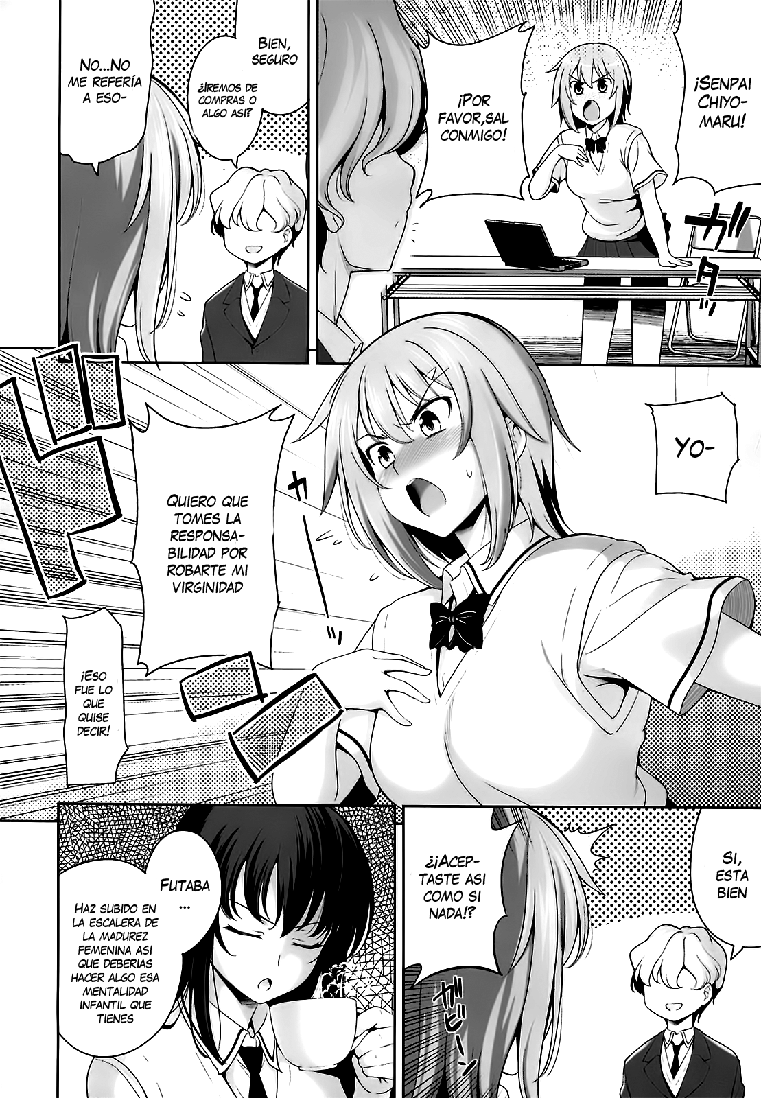 [Yasui Riosuke] Renai Fuyou Gakuha | A School Where Love is Unnecessary Ch. 8-9 [Spanish] [Varkatzas666] [Decensored] numero di immagine  2