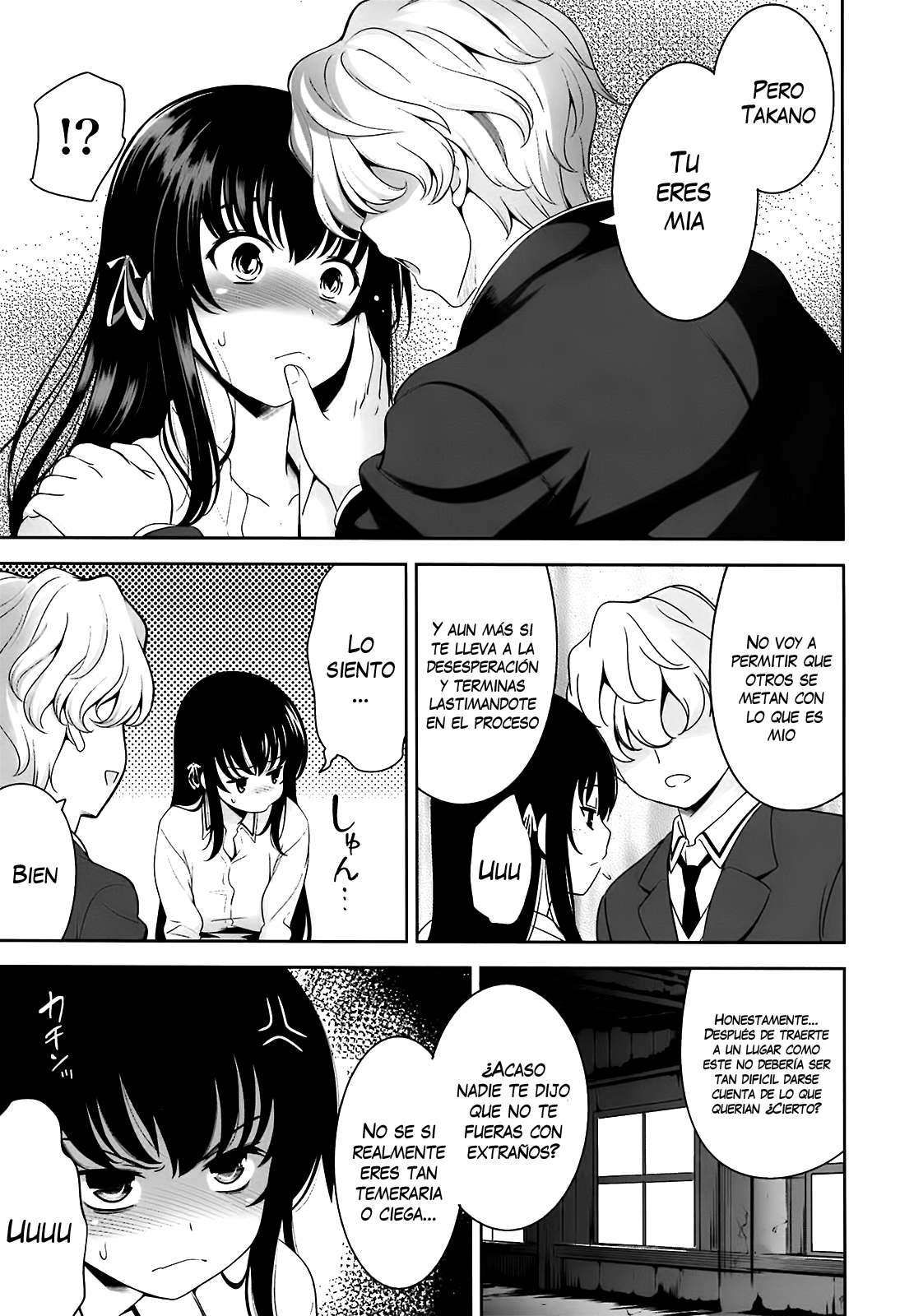 [Yasui Riosuke] Renai Fuyou Gakuha | A School Where Love is Unnecessary Ch. 8-9 [Spanish] [Varkatzas666] [Decensored] numero di immagine  21