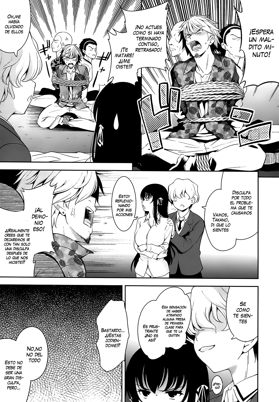 [Yasui Riosuke] Renai Fuyou Gakuha | A School Where Love is Unnecessary Ch. 8-9 [Spanish] [Varkatzas666] [Decensored] numero di immagine  23