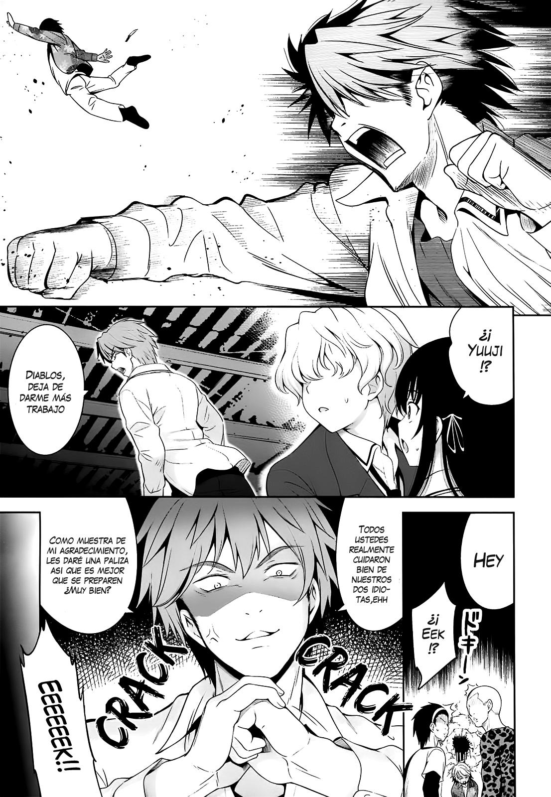 [Yasui Riosuke] Renai Fuyou Gakuha | A School Where Love is Unnecessary Ch. 8-9 [Spanish] [Varkatzas666] [Decensored] numero di immagine  37