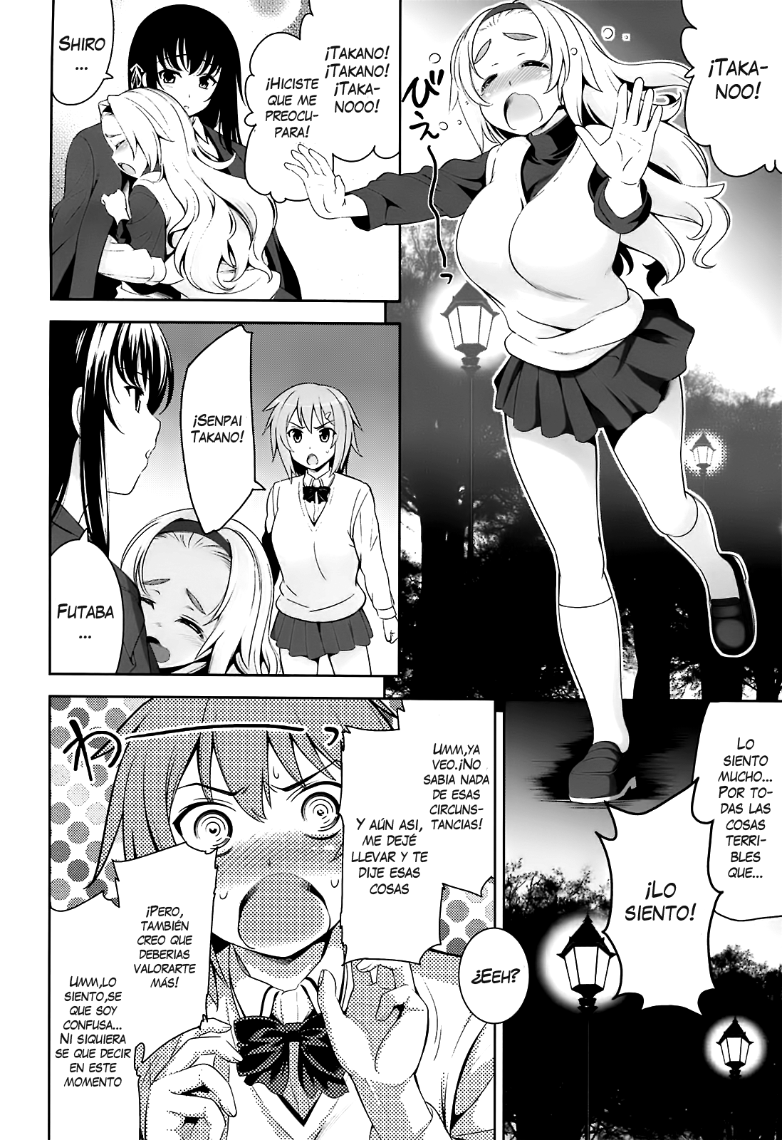 [Yasui Riosuke] Renai Fuyou Gakuha | A School Where Love is Unnecessary Ch. 8-9 [Spanish] [Varkatzas666] [Decensored] numero di immagine  38