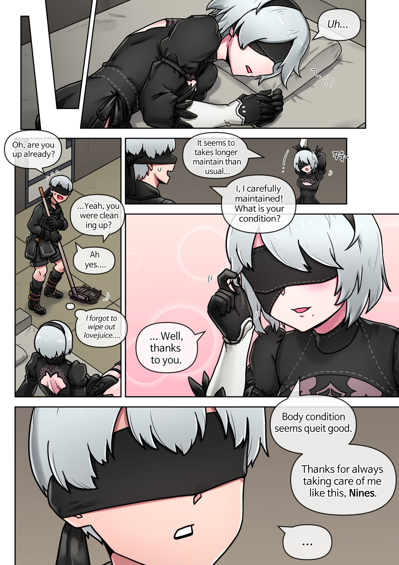 [Mack] Time for maintenance, 2B (NieR: Automata) [English] numero di immagine  23