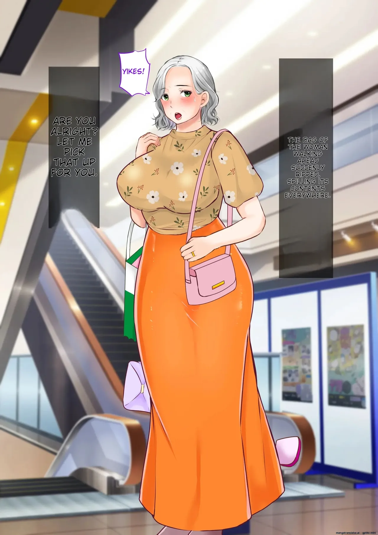 [Popotto Denki Ichigouten] The story of how I picked up a plump and sexy old woman and made her my wife | Nanpa shita Geki Muchimuchi Body Babaa o Yome ni Shita Hanashi imagen número 2