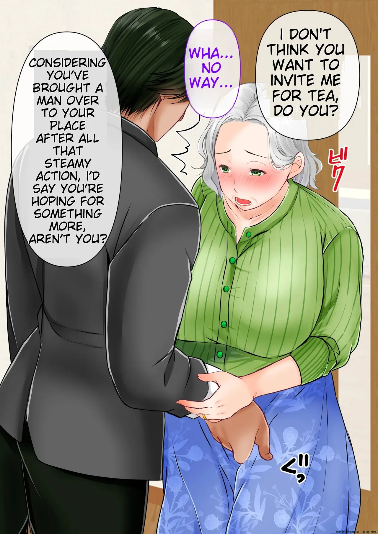 [Popotto Denki Ichigouten] The story of how I picked up a plump and sexy old woman and made her my wife | Nanpa shita Geki Muchimuchi Body Babaa o Yome ni Shita Hanashi imagen número 53