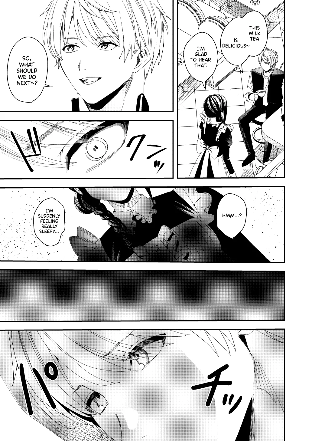 [Amuai Okashi Seisakusho (Betty)] Sekuhara Kyaku wa Maid ni shite Gohoushi Saseyo | Harasser Turned Maid Is Made to Service [English] 4eme image