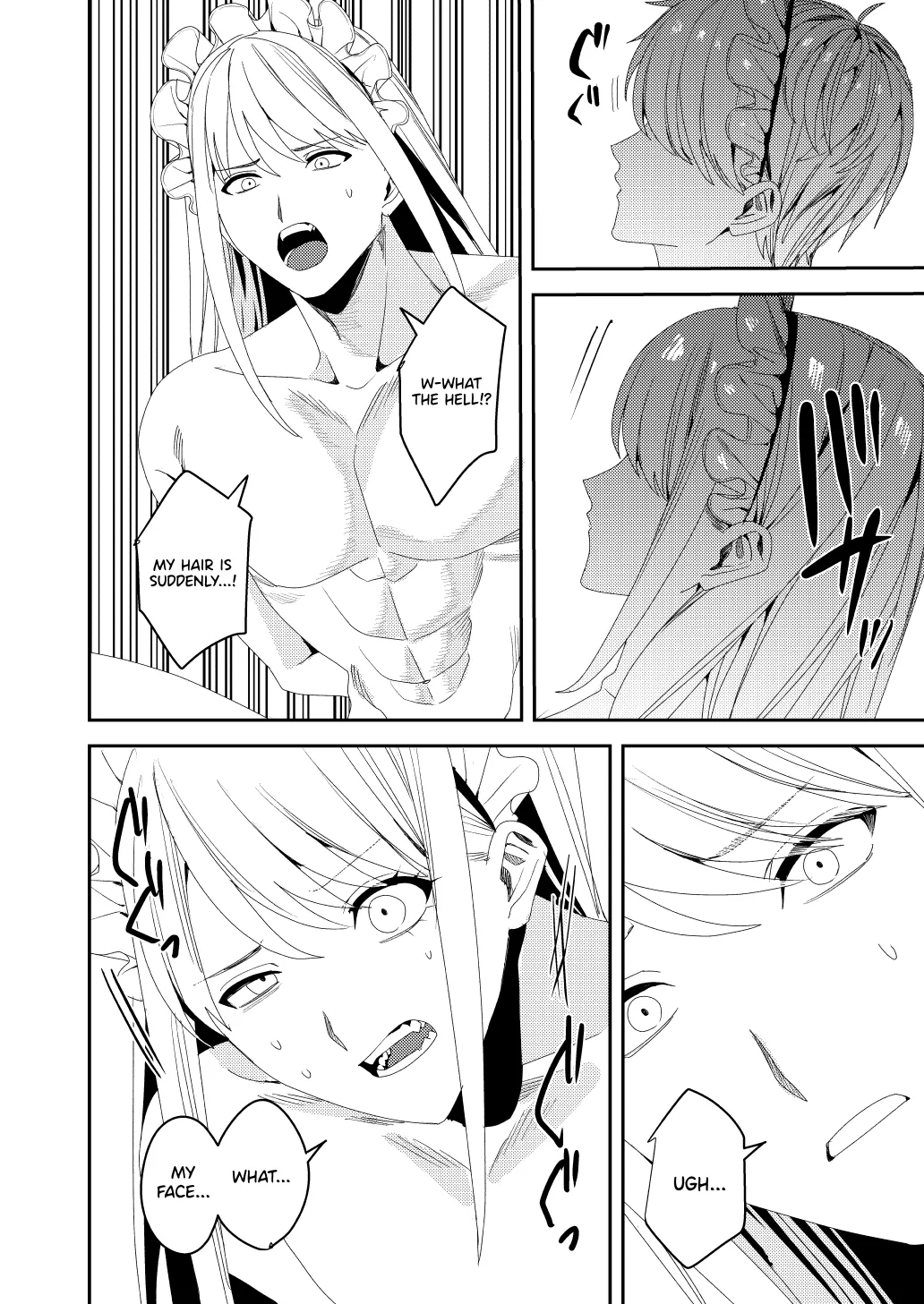 [Amuai Okashi Seisakusho (Betty)] Sekuhara Kyaku wa Maid ni shite Gohoushi Saseyo | Harasser Turned Maid Is Made to Service [English] 7eme image