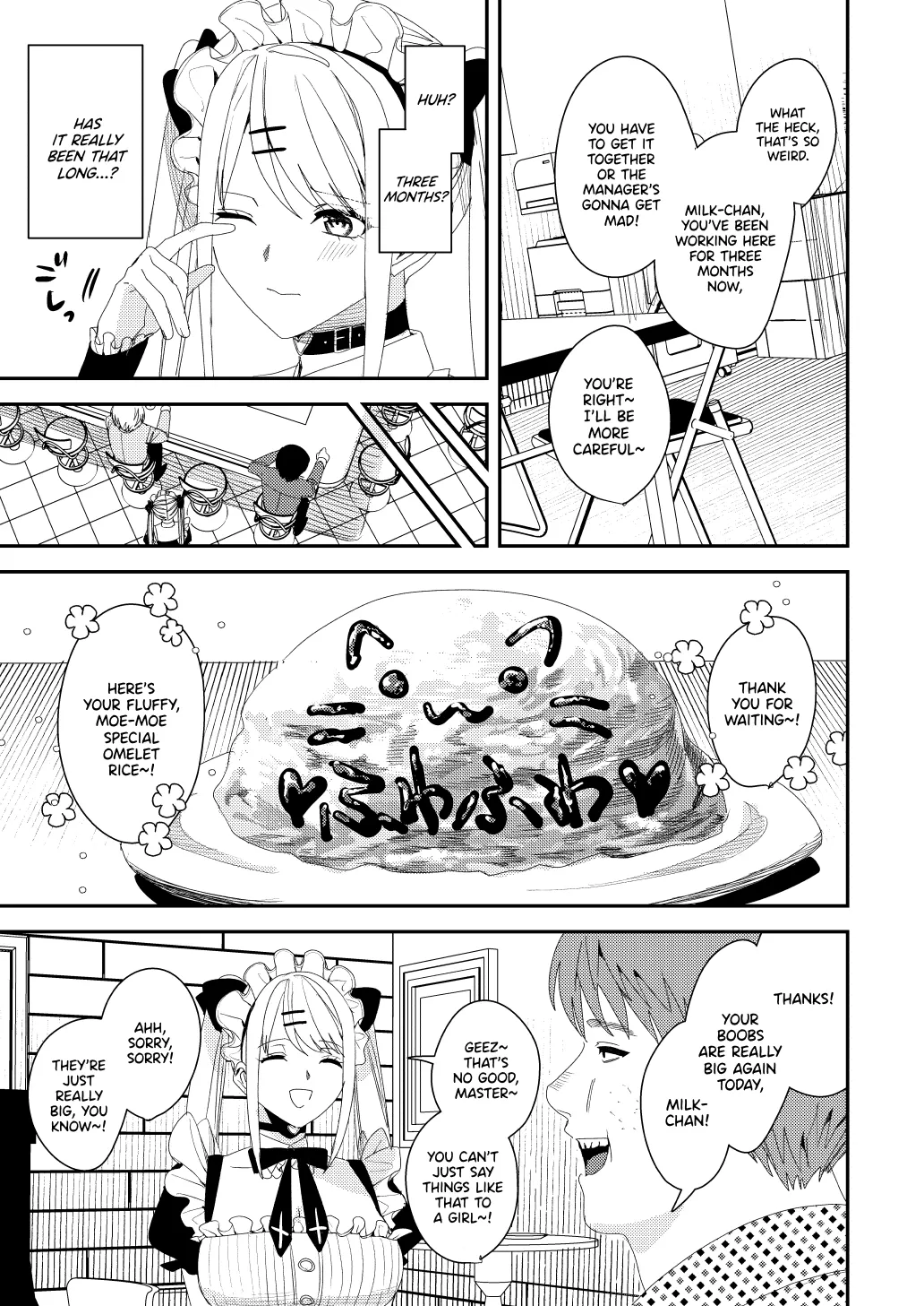 [Amuai Okashi Seisakusho (Betty)] Sekuhara Kyaku wa Maid ni shite Gohoushi Saseyo | Harasser Turned Maid Is Made to Service [English] 18eme image