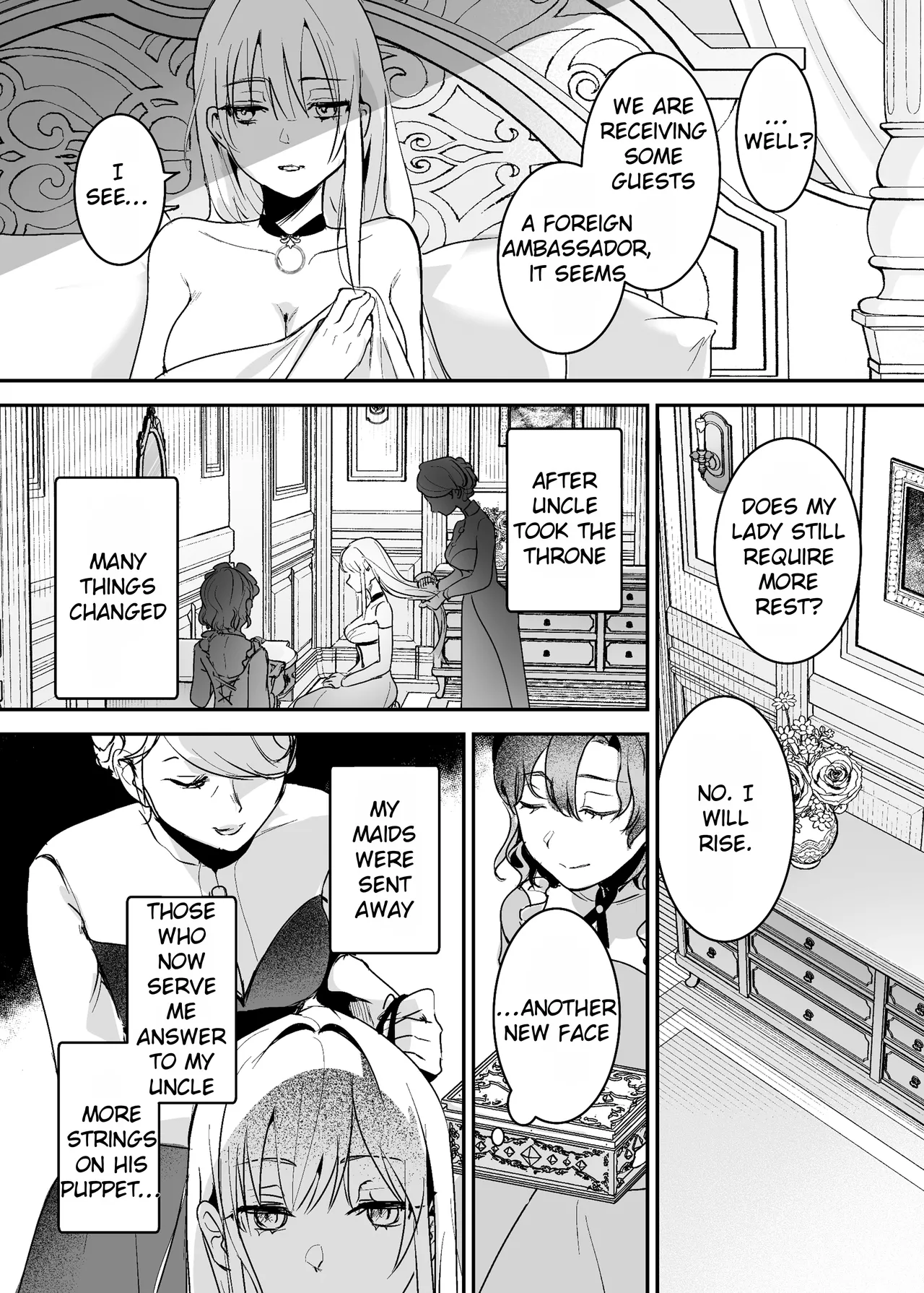 [Yoshida Killy] Oujo Kanraku 2 | Fall of the Princess 2 [English] [Rei Scans] [Digital] image number 10