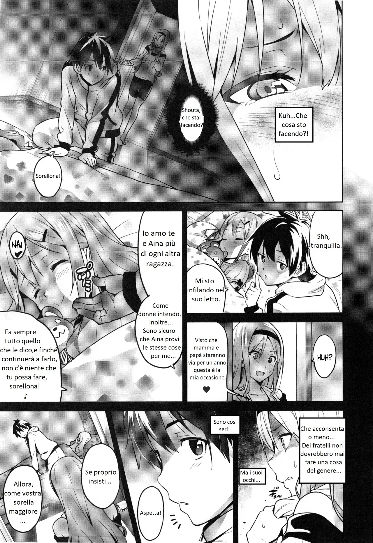 [Takeda Hiromitsu] Sister Breeder - Addestratore di sorelle 1/3 + Extra [Italian] image number 11