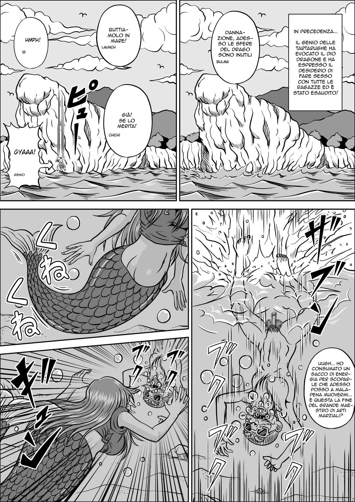 [Pyramid House (Muscleman)] Kame Sennin no Yabou III (Dragon Ball) [Italian] Bildnummer 7