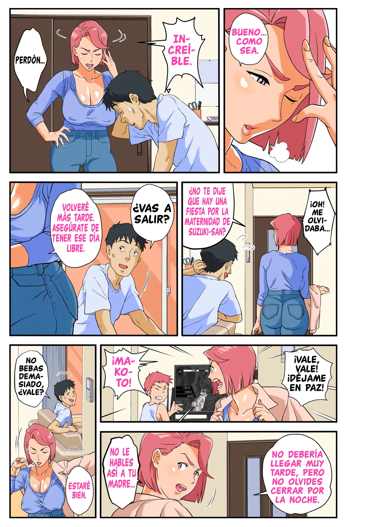 [Mosquito Man] Konbini Uwaki Tsuma | Esposa tetona, infiel y de mini-mercado. [Spanish] [DanBreiner] imagen número 6