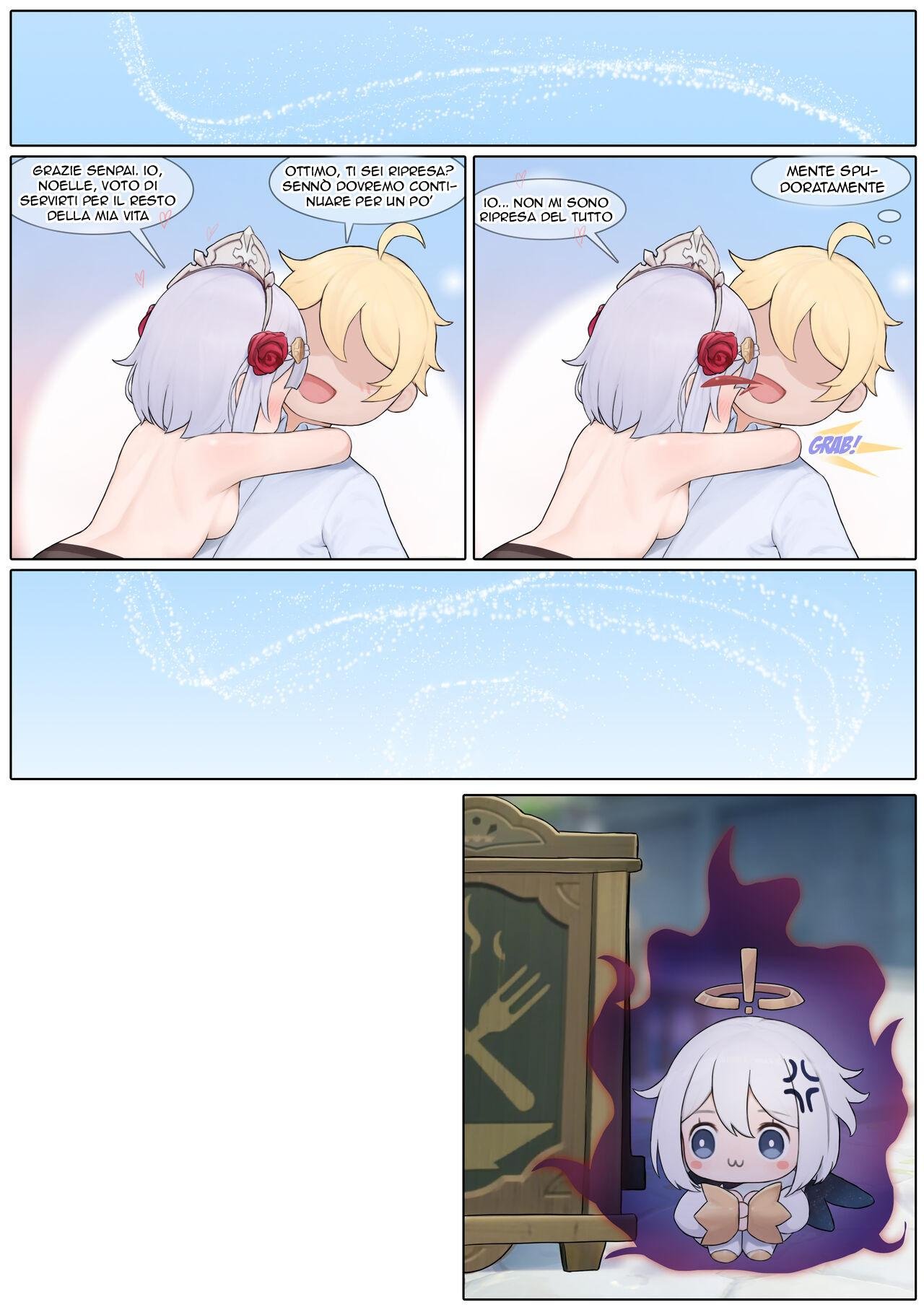 [Reikoku na Haizara] Noelle's Antidote | L' Antidoto di Noelle (Genshin Impact) [Italian] numero di immagine  24