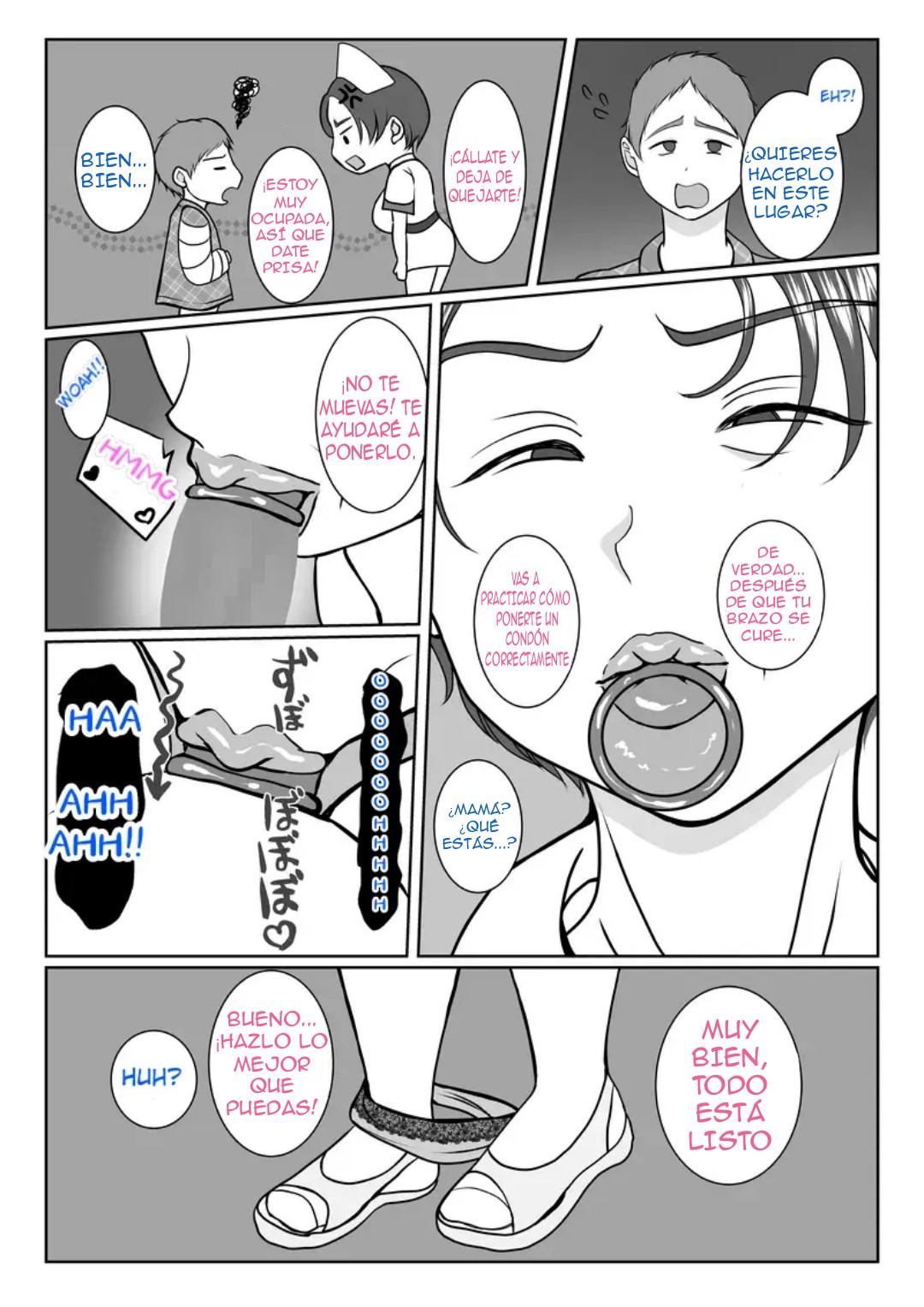 [Benii Kenkyuujo] Ki no Tsuyoi Kangoshi Kaa-chan ga, Ore no Kanojo ni Natte kurete Hanashi |  La Historia de Como Mi Testaruda Madre Enfermera Se Convirtió En mi Novia [Spanish] [El naranjas = Mr.Naranjas] 이미지 번호 47