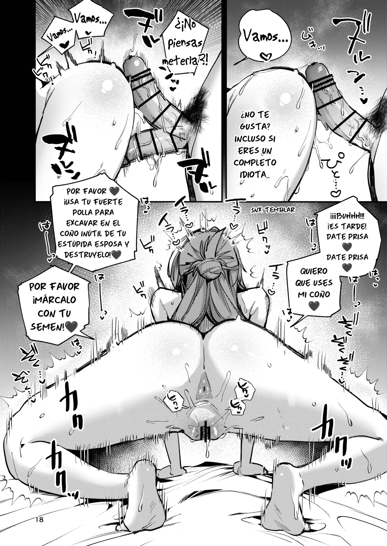 [Shiosai (Ushio Kiyoshi)] Gusai, Saikyouiku. | Reeducando a una Esposa Tonta [Spanish] [La Legión Fantasma] [Digital] image number 18