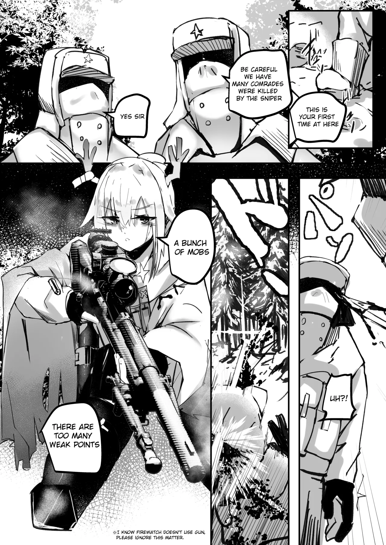 [Aohonoo] Firewatch (Arknights) image number 1