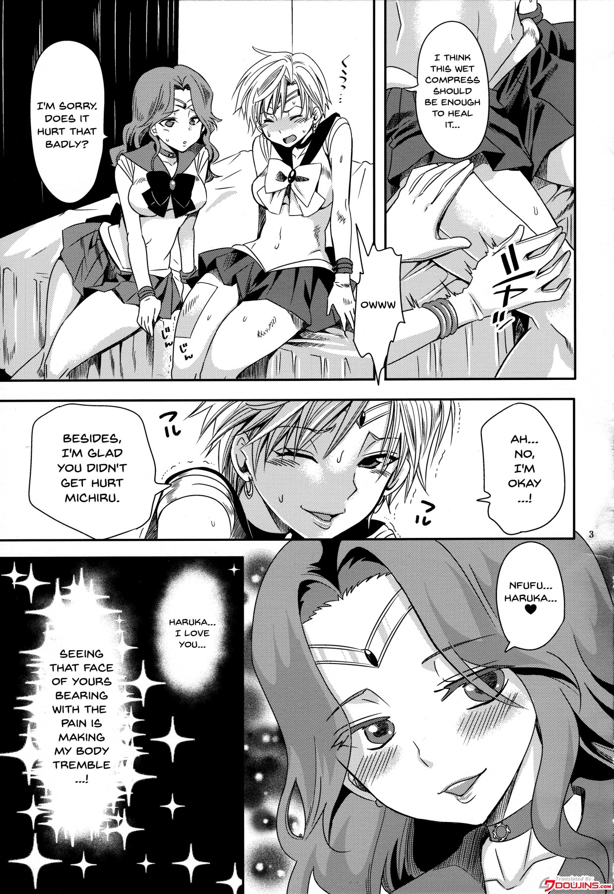 (C89) [Kurione-sha (YU-RI)] Idol Senshi ni Oshioki! ~Uranus no Junan Hen~ | Punishment For An Idol Soldier! ~Uranus Passion Edition~ (Bishoujo Senshi Sailor Moon) [English] {Doujins.com} 图片编号 2