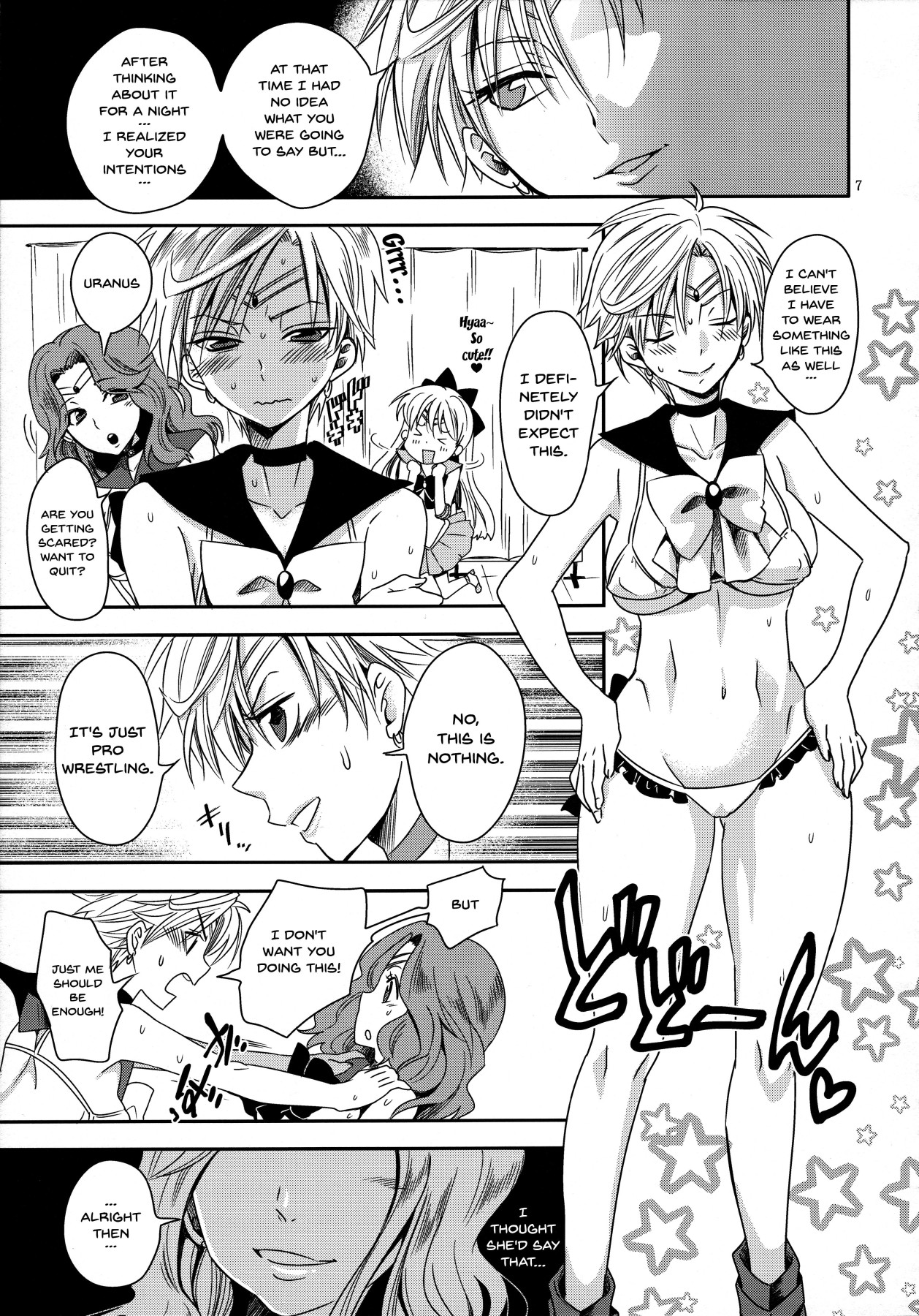 (C89) [Kurione-sha (YU-RI)] Idol Senshi ni Oshioki! ~Uranus no Junan Hen~ | Punishment For An Idol Soldier! ~Uranus Passion Edition~ (Bishoujo Senshi Sailor Moon) [English] {Doujins.com} 图片编号 6