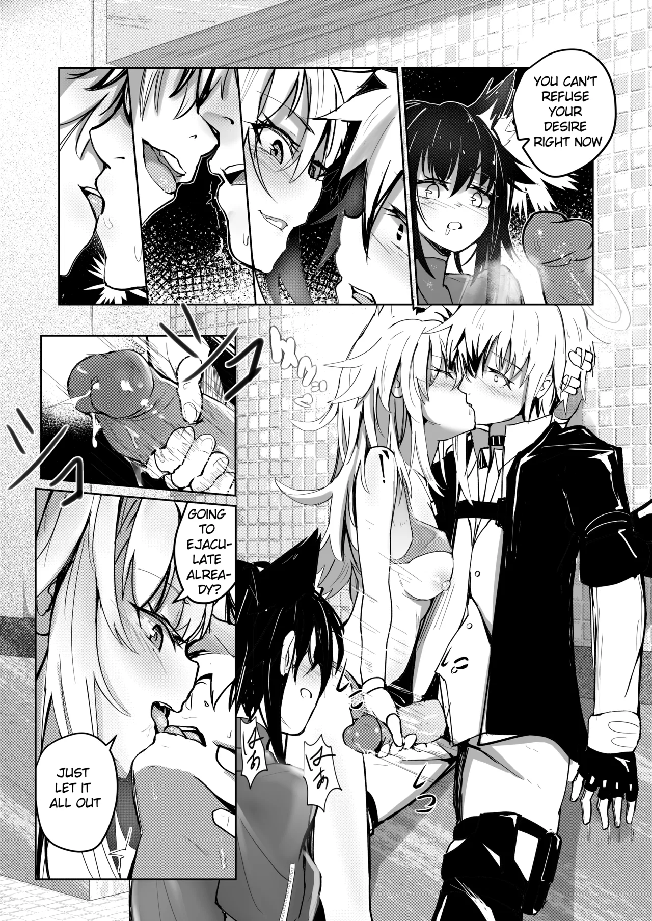 [Aohonoo] Lapland & Texas Part 1 (Arknights) изображение № 7