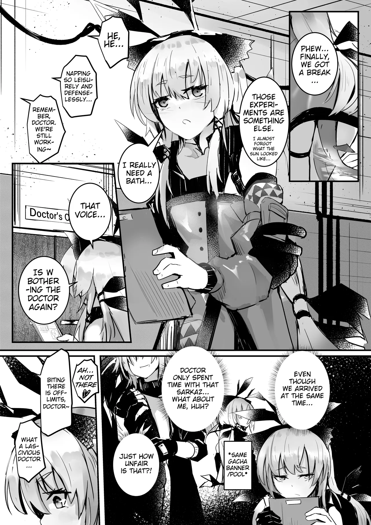 [Aohonoo] Weedy & W (Arknights) image number 1