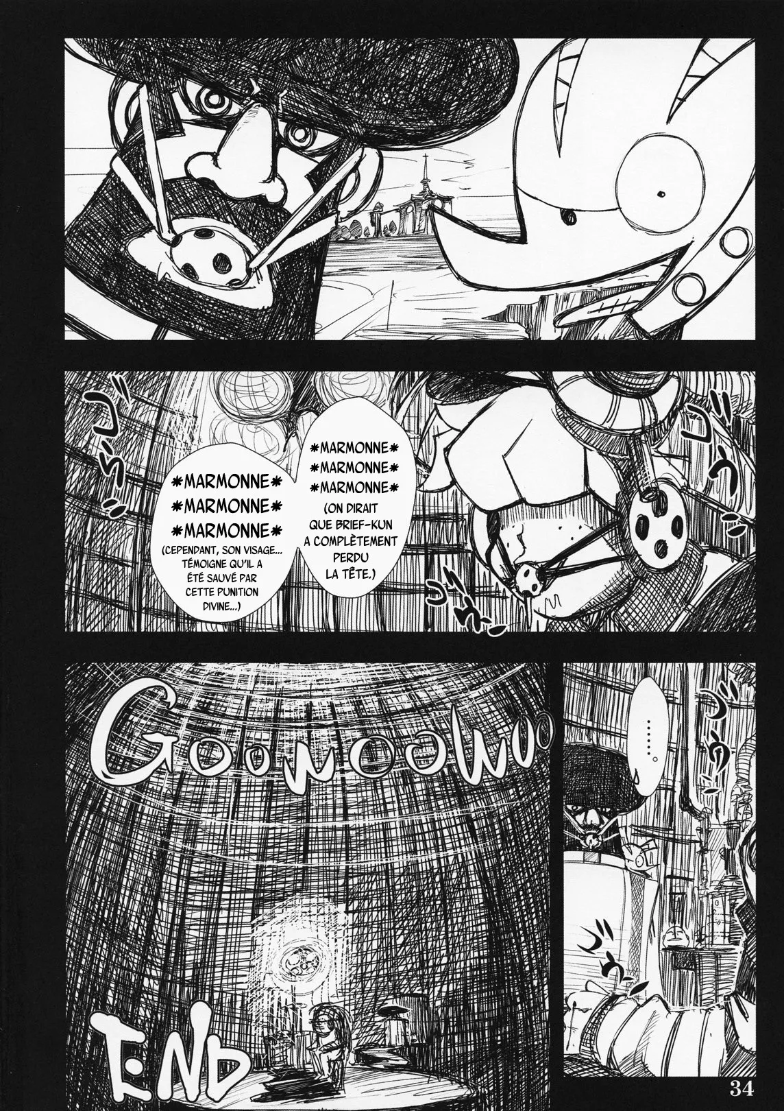 (C79) [Shimoyakedou (Ouma Tokiichi)] SISTER'S HEAVEN (Panty & Stocking with Garterbelt) [French] {SAXtrad} image number 33