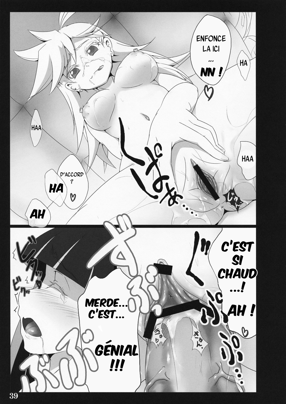 (C79) [Shimoyakedou (Ouma Tokiichi)] SISTER'S HEAVEN (Panty & Stocking with Garterbelt) [French] {SAXtrad} image number 38