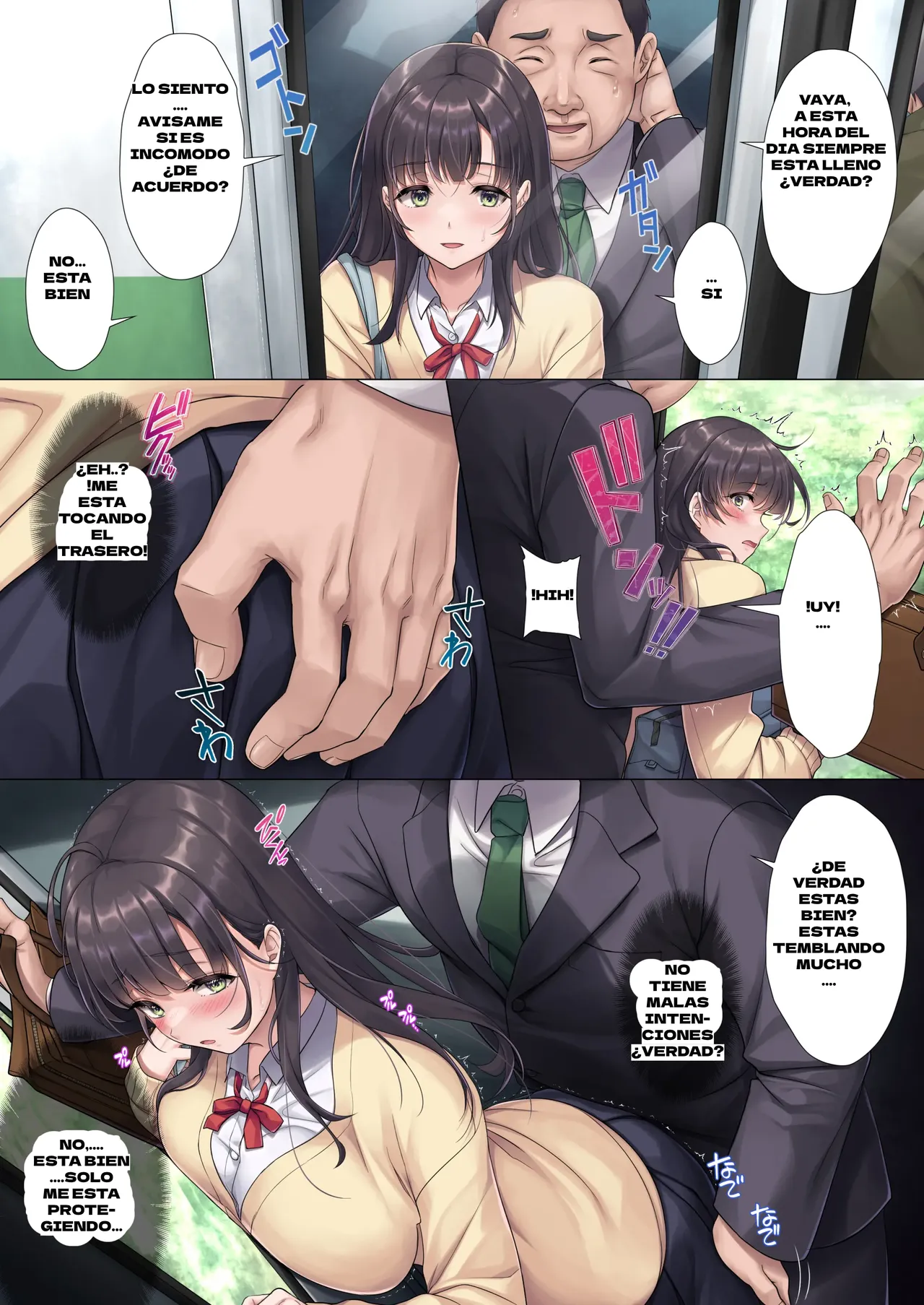 [Airy Socks (Mafuyu HEMP)] Otou-san Yamete—— | Padre, Detente—— [Spanish] [Neko-sensei] 画像番号 12