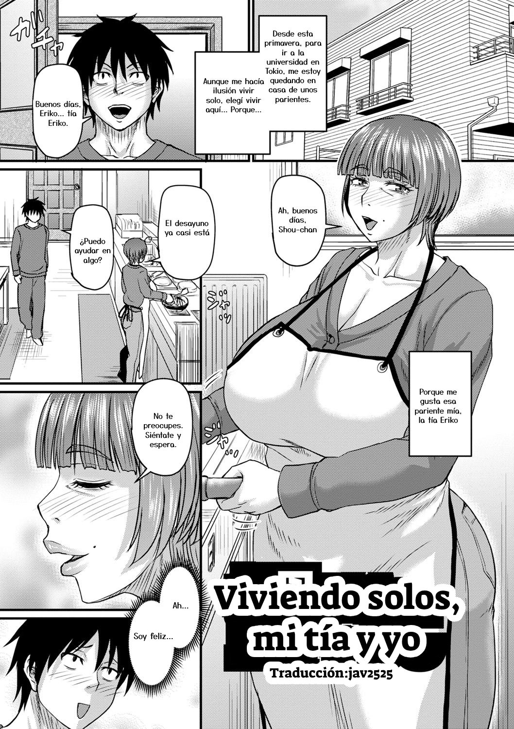 Viviendo solos, mi tía y yo première image