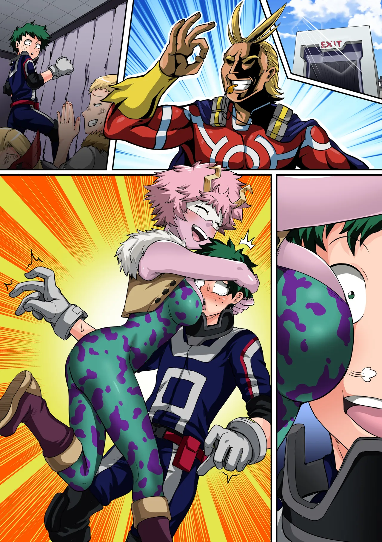 [Juicebox Koujou (Juna Juna Juice)] Boku no Harem Academia: 4-wa "Koakuma no Itazura" (Boku no Hero Academia) numero di immagine  60