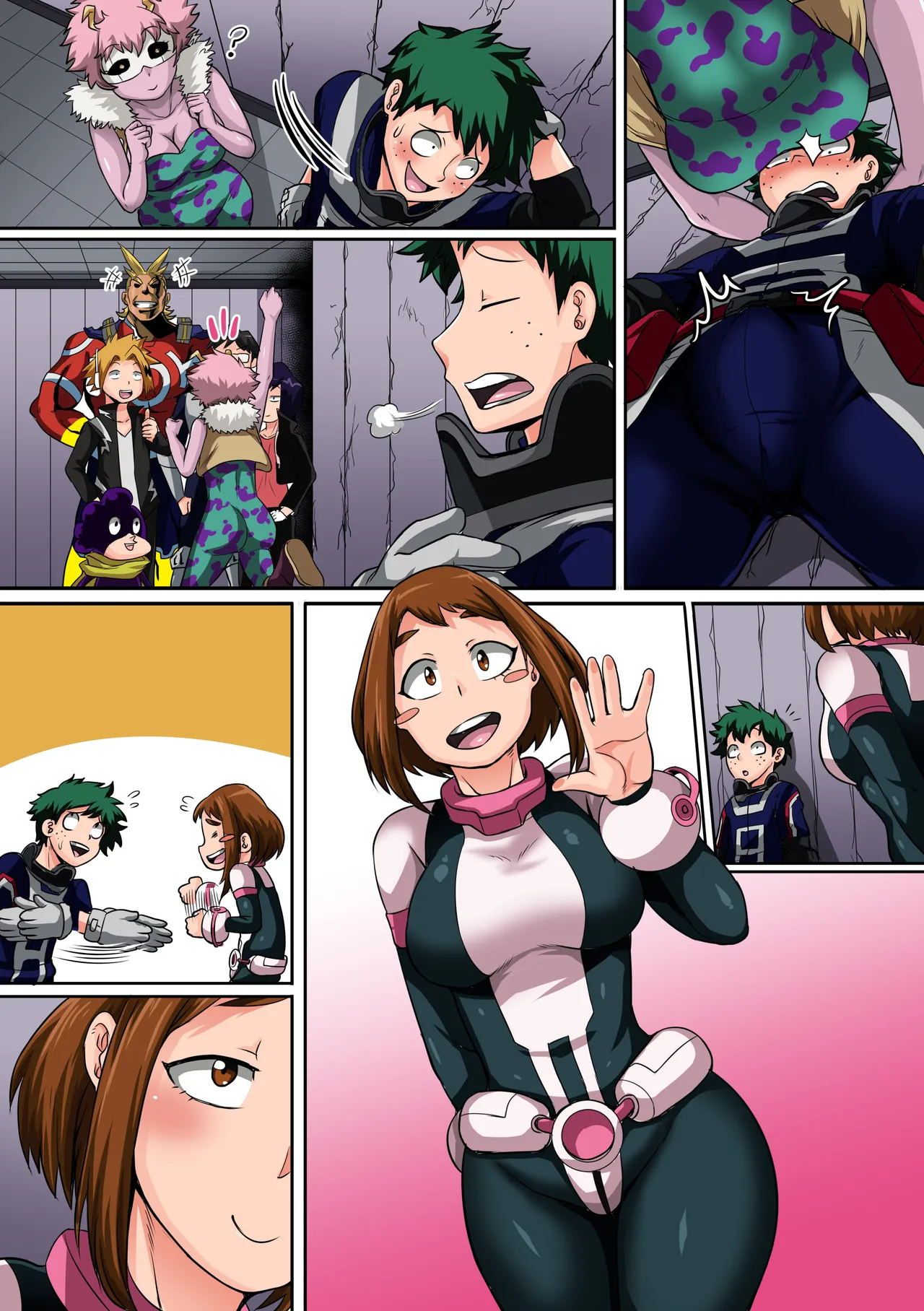 [Juicebox Koujou (Juna Juna Juice)] Boku no Harem Academia: 4-wa "Koakuma no Itazura" (Boku no Hero Academia) numero di immagine  61