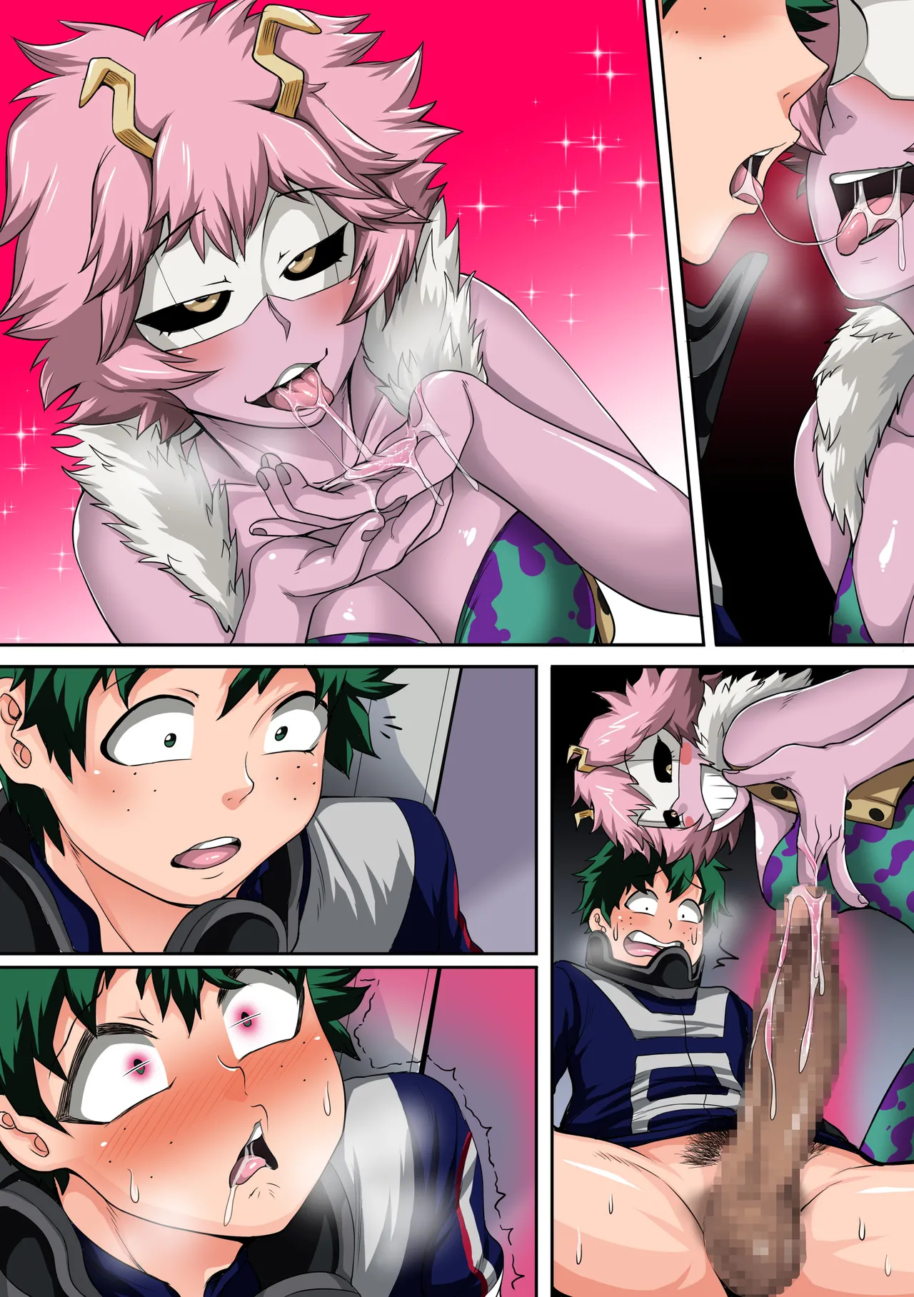 [Juicebox Koujou (Juna Juna Juice)] Boku no Harem Academia: 4-wa "Koakuma no Itazura" (Boku no Hero Academia) numero di immagine  72