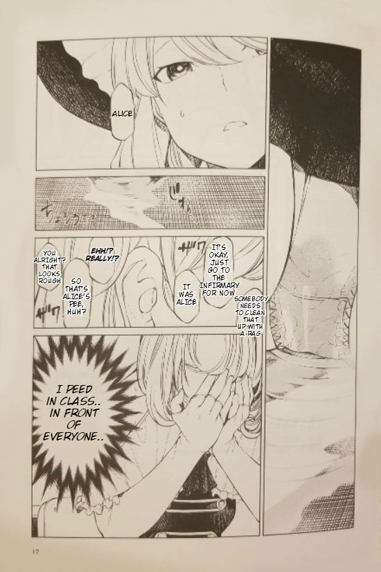 (Reitaisai 15) [Tukimi Atelier (KURUTSUKI)] Toilet ni Ikitai! Alice desu ga | I want to go to the bathroom! Alice version (Touhou Project) [English] Re-edited image number 16