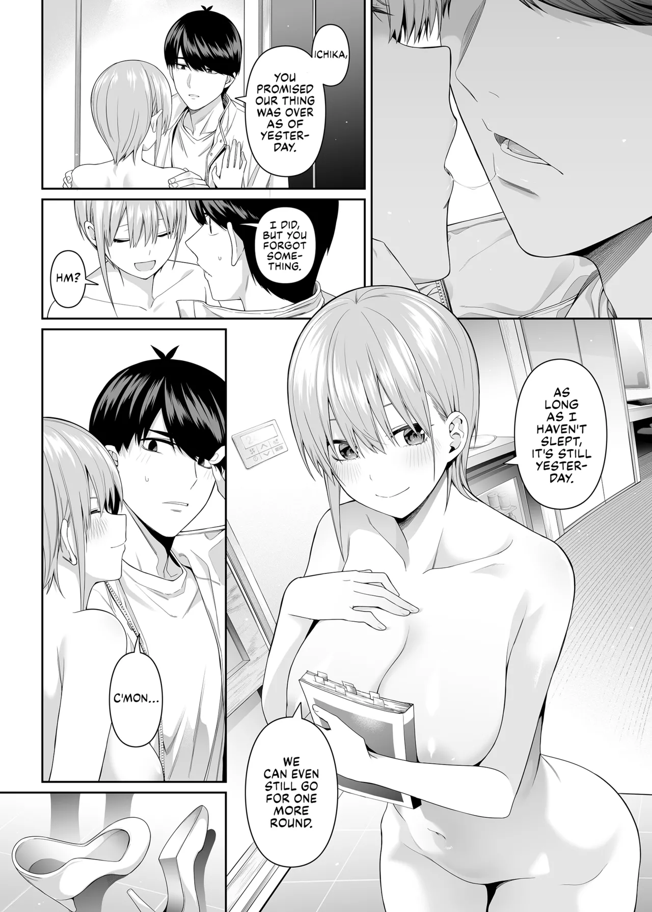 [Bad Mushrooms (Chicke III, 4why)] 1/5 no Renai Kanjou | A Fifth of Romance (Gotoubun no Hanayome) [English] [Fap It Scans] [Decensored] [Digital] 图片编号 83