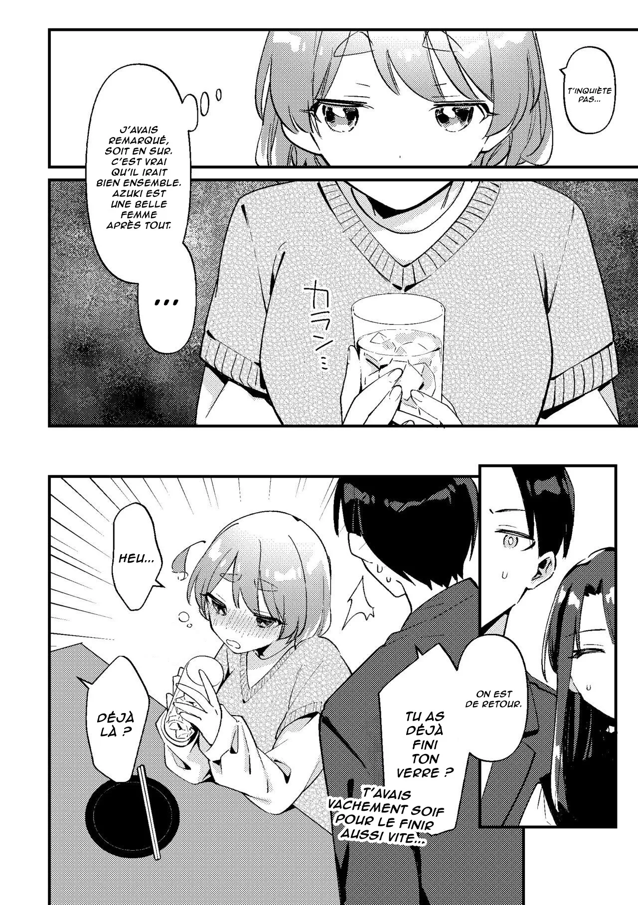 [Toketa Ice no Futa no Ura (Sakuraba Rokusuke)] Yakimochi Kanojo no Wagamama Kai | Le moment où ma petite amie jalouse est devenue égoïste [French] [Lopxi] 图片编号 8