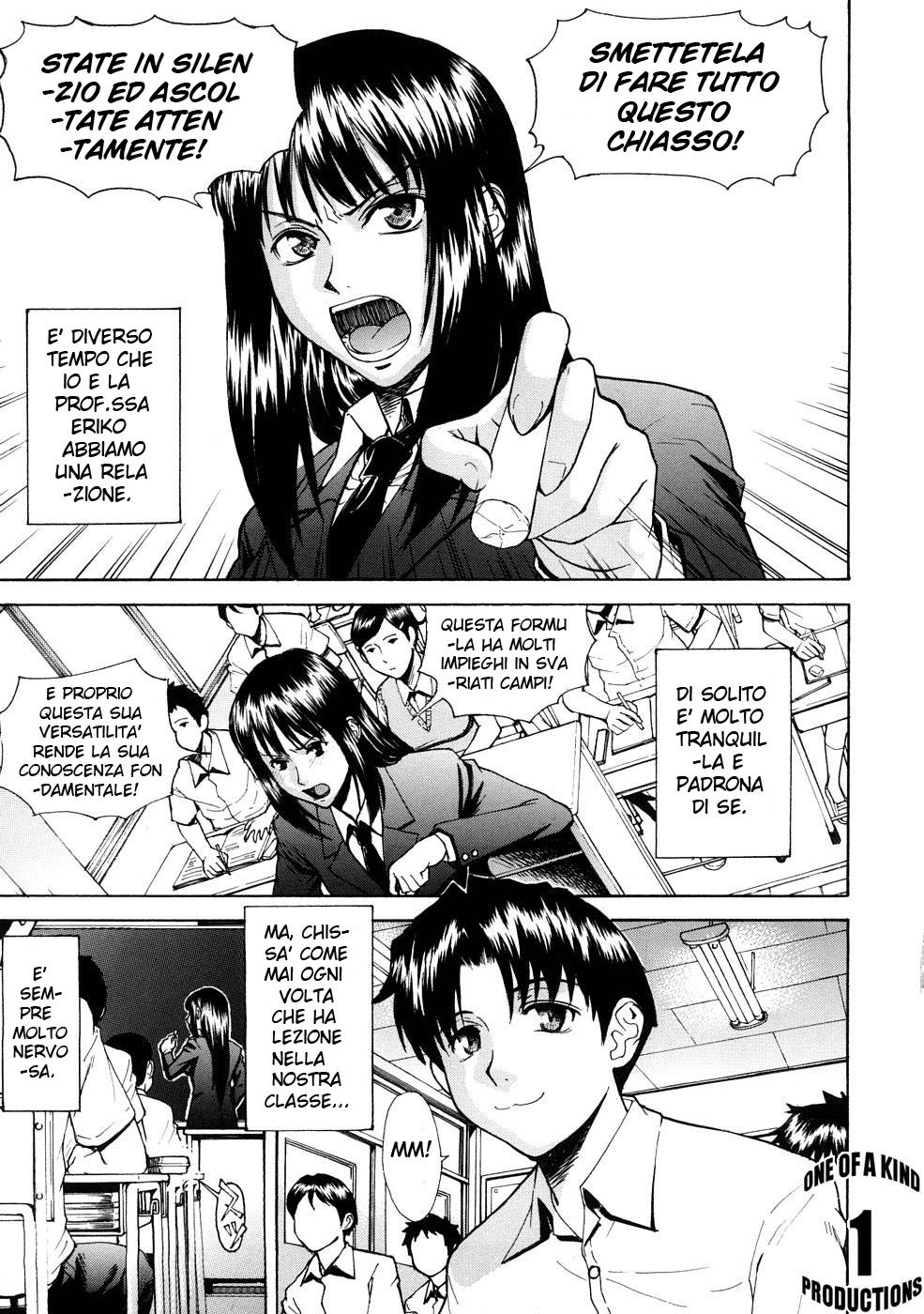 [Inomaru] Eriko-sensei no Oshigoto | Si è Dimenticata di Me (Hazukashime) [Italian] 图片编号 1