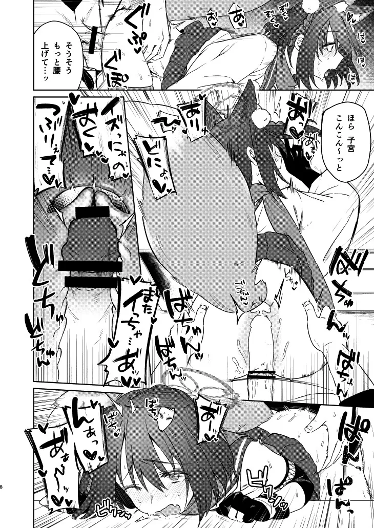 [Katamimi Headphone (Ariyoshi Gen)] Izuna to Tokkun suru Hon (Blue Archive) [Digital] numero di immagine  8