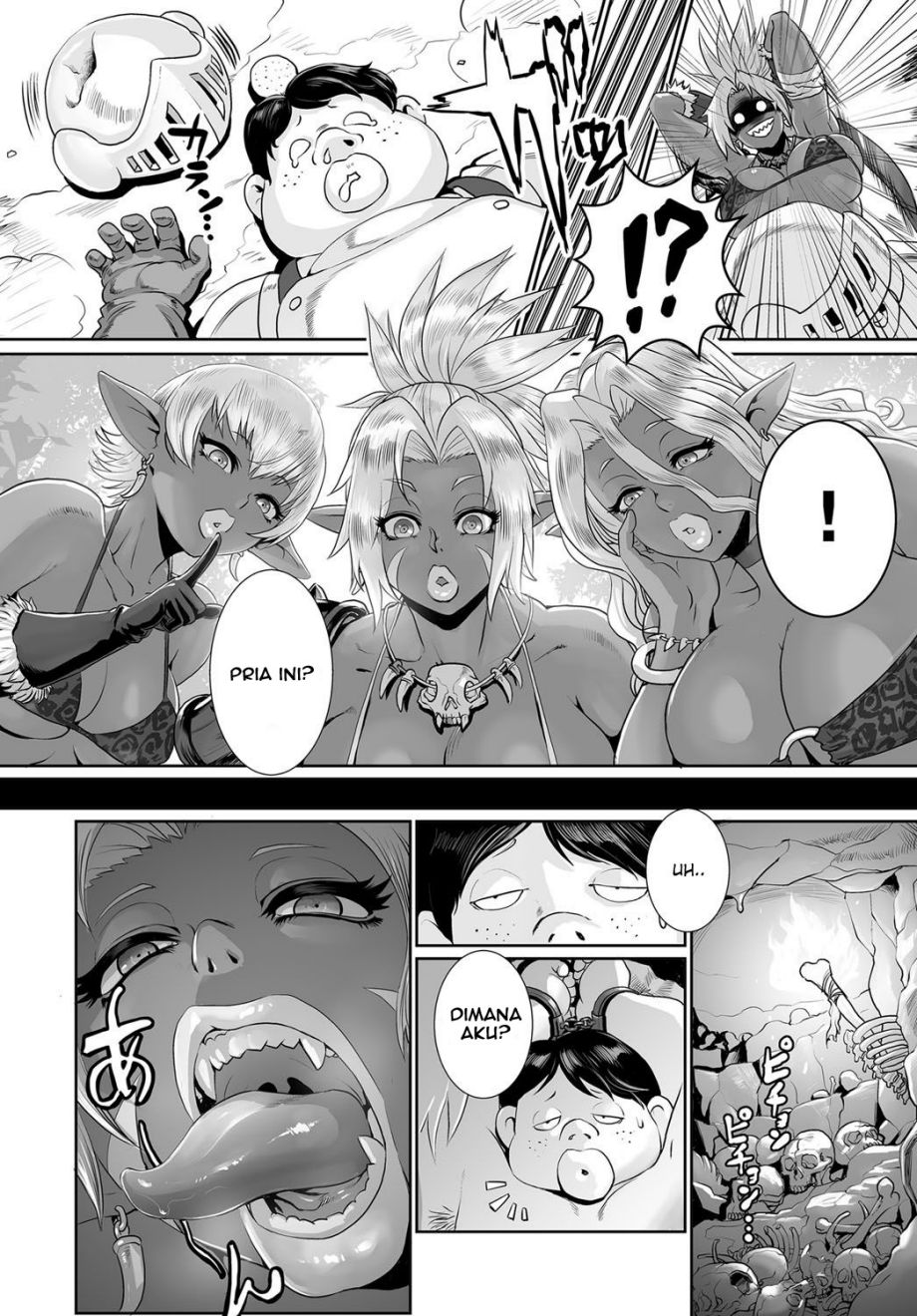 [Odd] Orc Musume wa Ikemen ga Osuki | Orc girls love handsome guys (COMIC Anthurium 2016-12) [Indonesian] [Decensored] [Digital] numero di immagine  2