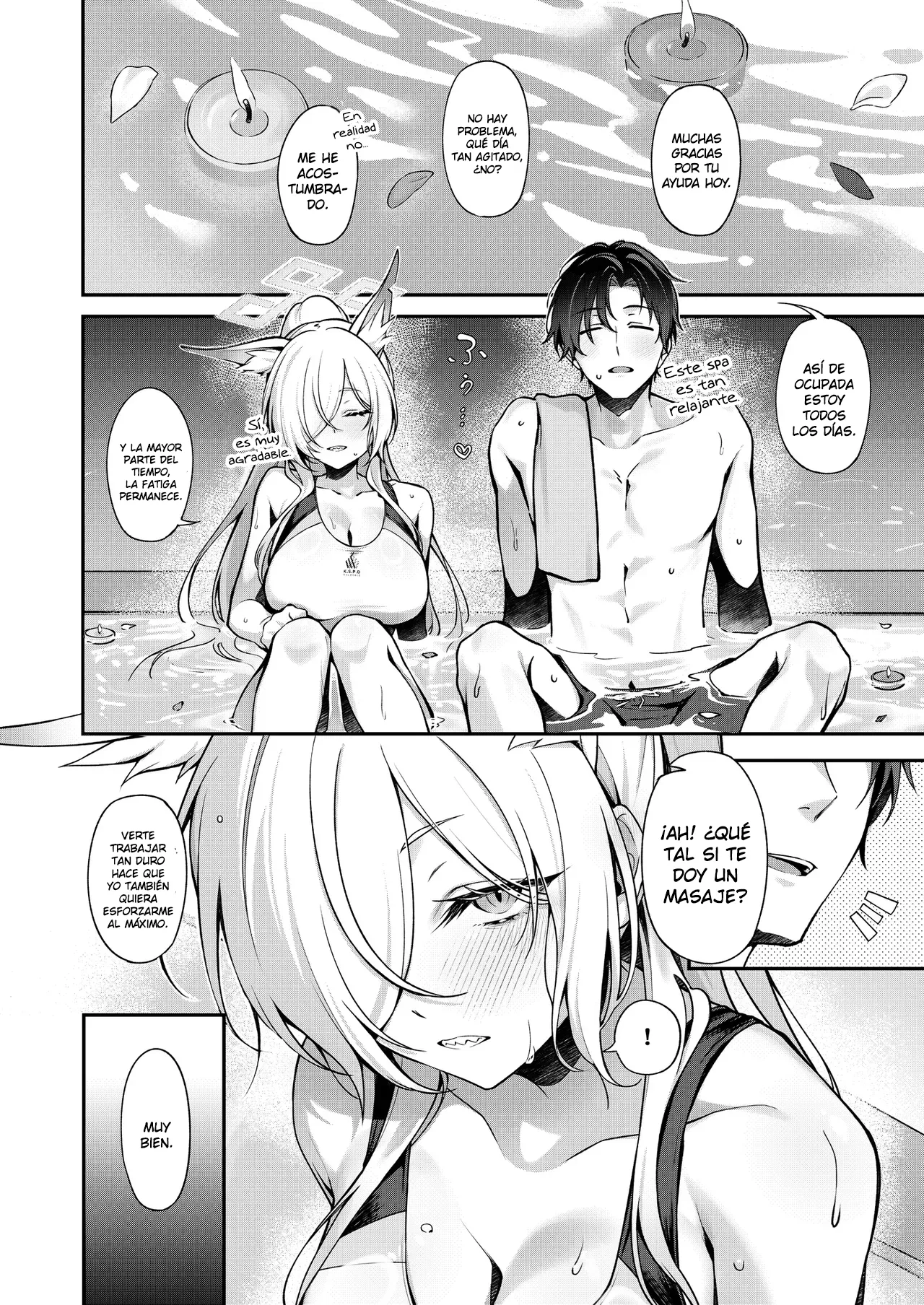 [Shiba no Shippo (Shiba Aya)] Kanna to Iyashiai | Recuperándome junto a Kanna (Blue Archive) [Spanish] [Hangyaku No Scanlation] [Digital] image number 5