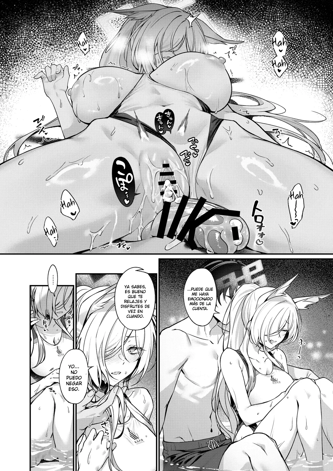 [Shiba no Shippo (Shiba Aya)] Kanna to Iyashiai | Recuperándome junto a Kanna (Blue Archive) [Spanish] [Hangyaku No Scanlation] [Digital] image number 27