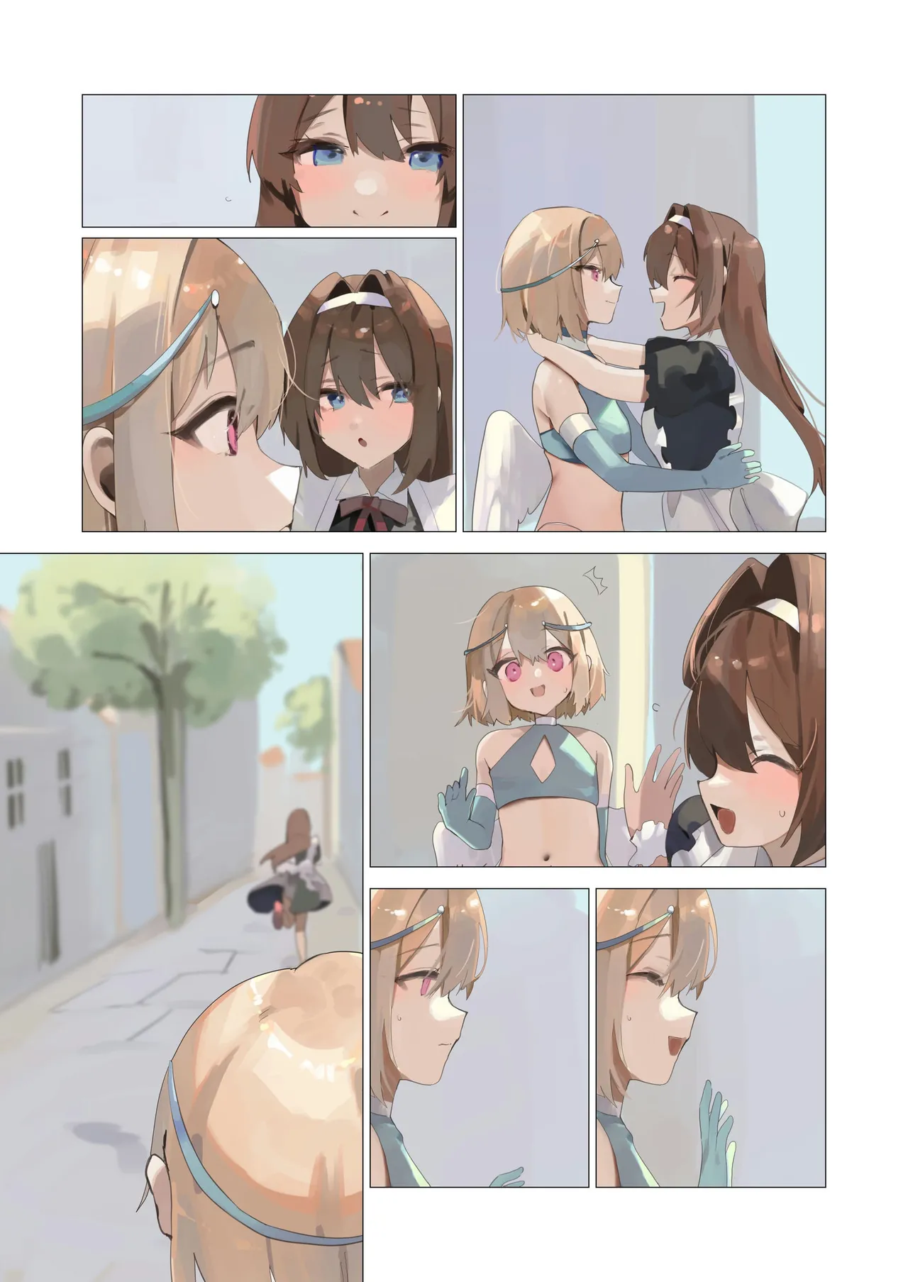 [Seika Kairaku Shoten] Tenshina Otoko no musume no daten mokushiroku | The Angelic Boy's Fallen Apocalypse image number 67