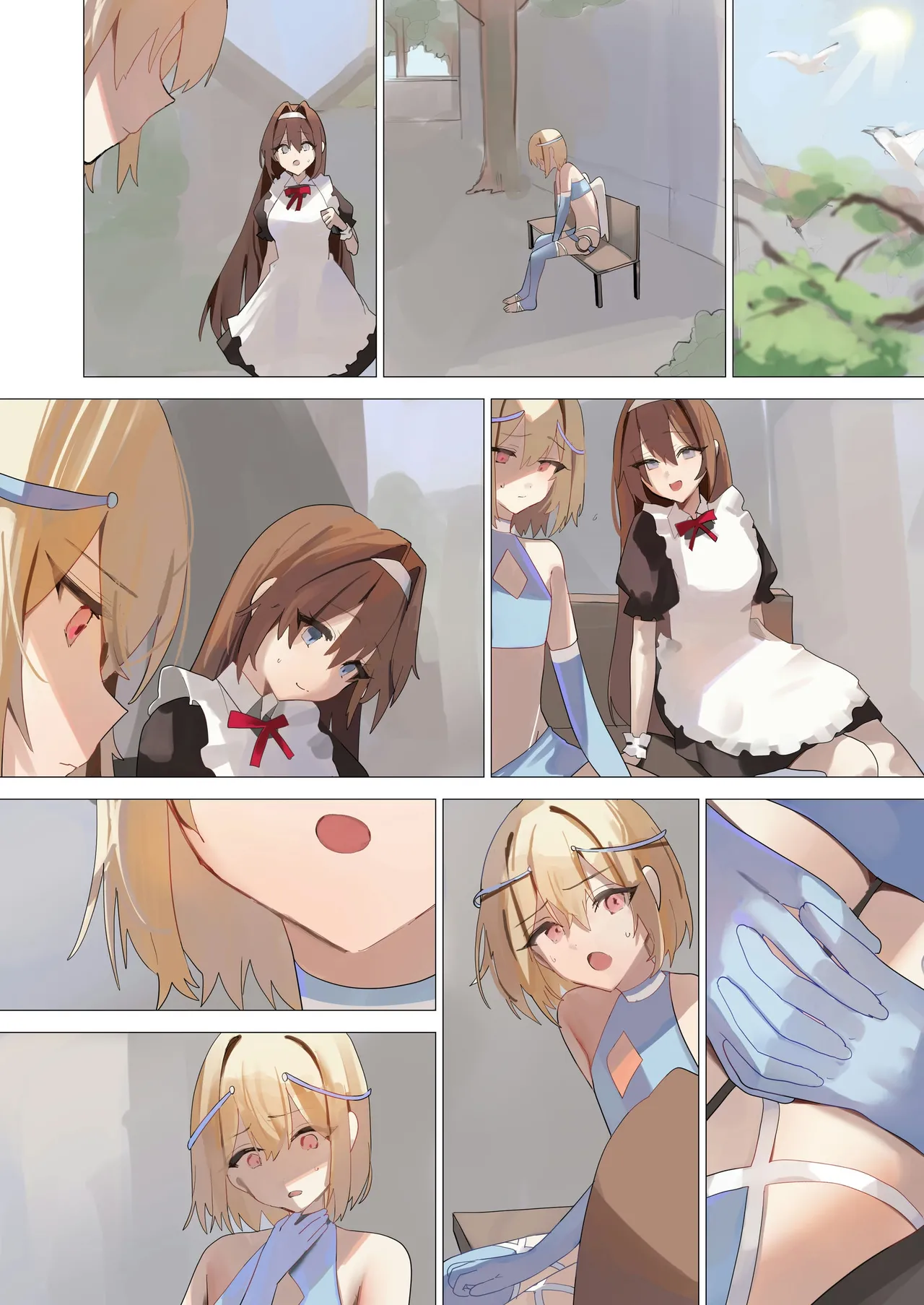 [Seika Kairaku Shoten] Tenshina Otoko no musume no daten mokushiroku | The Angelic Boy's Fallen Apocalypse image number 103